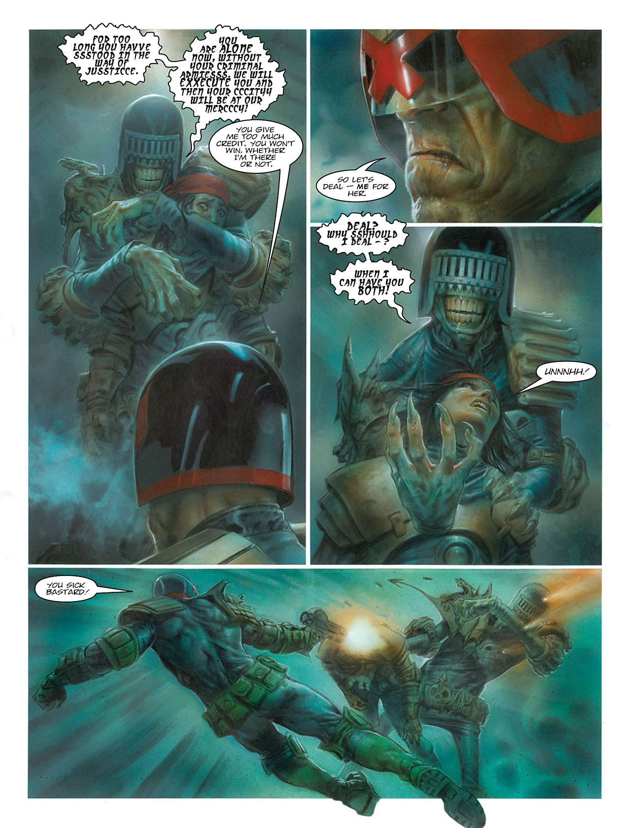 Read online Judge Dredd: Dark Justice comic -  Issue # TPB - 41