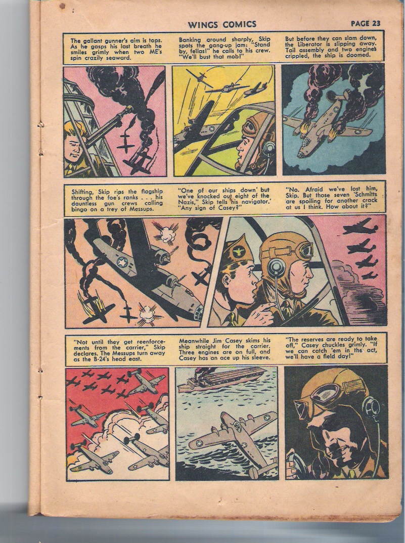 Read online Wings Comics comic -  Issue #27 - 25