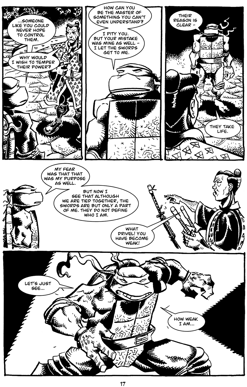 Read online Tales of Leonardo Blind Sight comic -  Issue #4 - 19