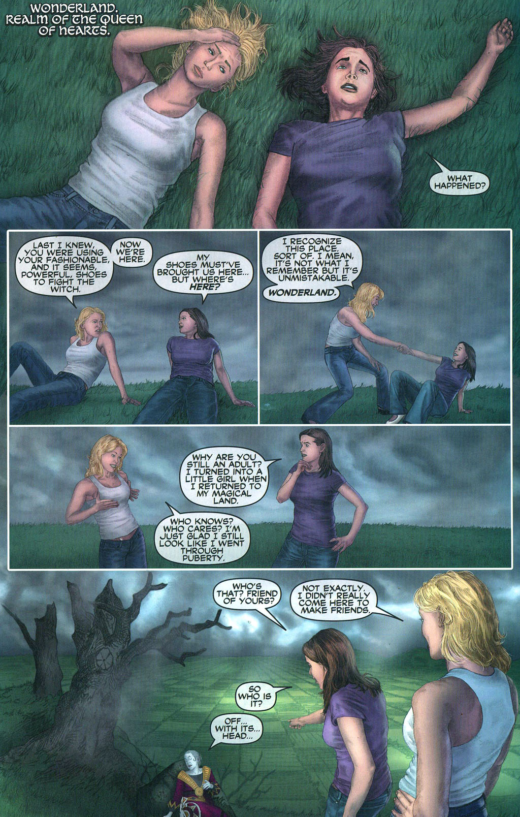 Read online The Oz/Wonderland Chronicles comic -  Issue #3 - 10