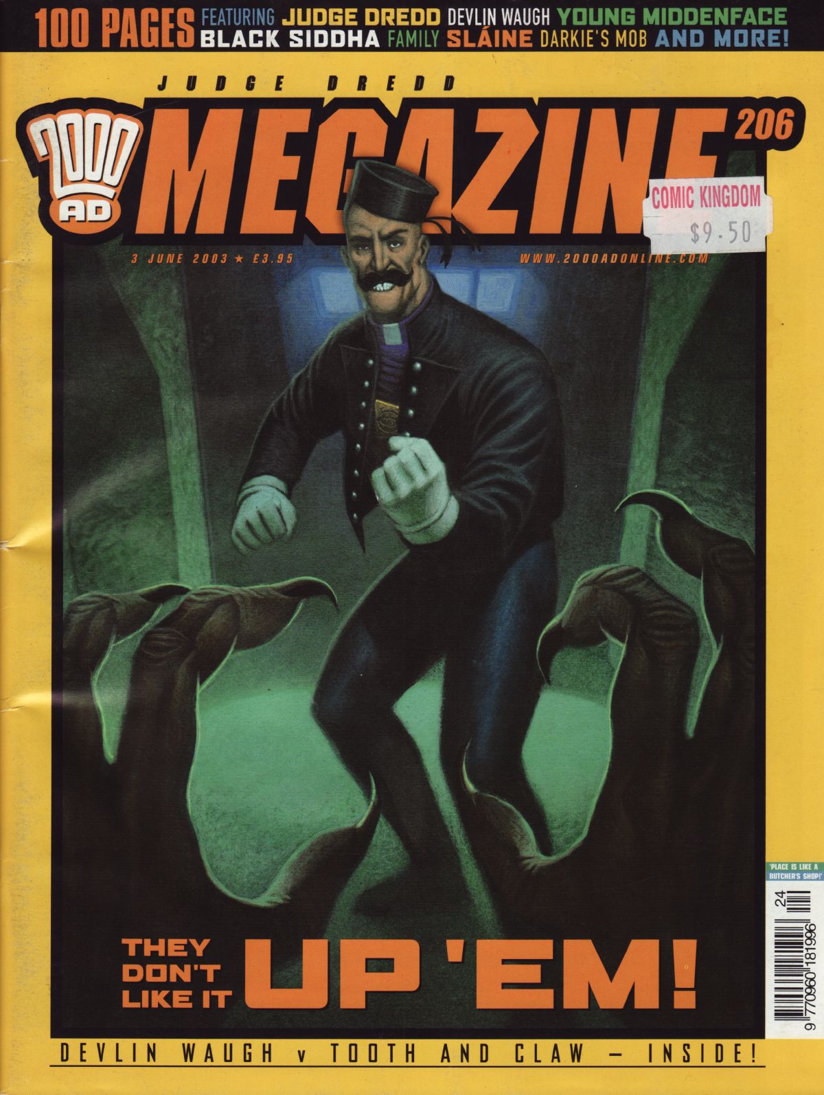 Read online Judge Dredd Megazine (Vol. 5) comic -  Issue #206 - 1