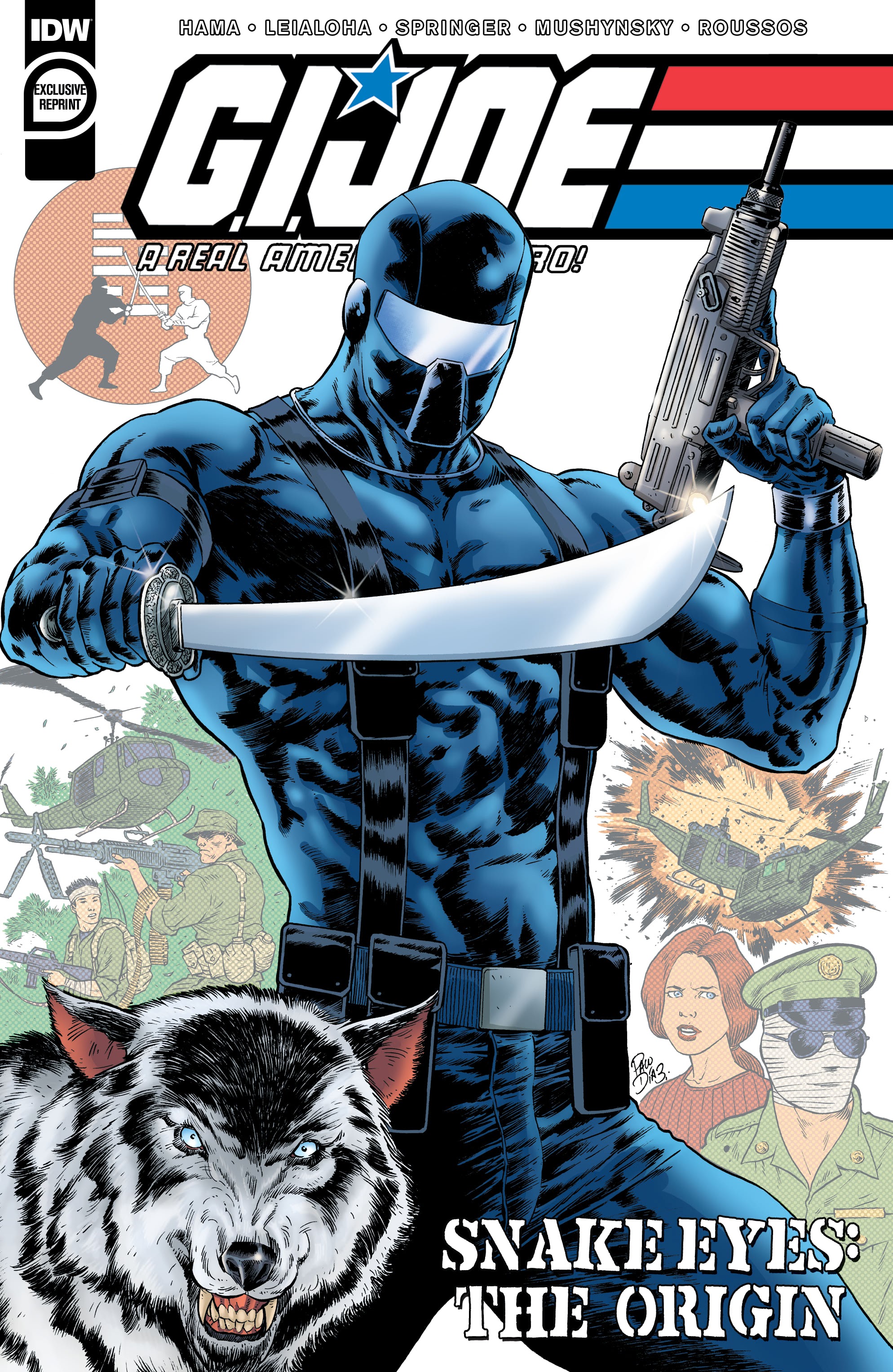 Read online G.I. Joe: A Real American Hero: Snake Eyes: The Origin comic -  Issue # Full - 1