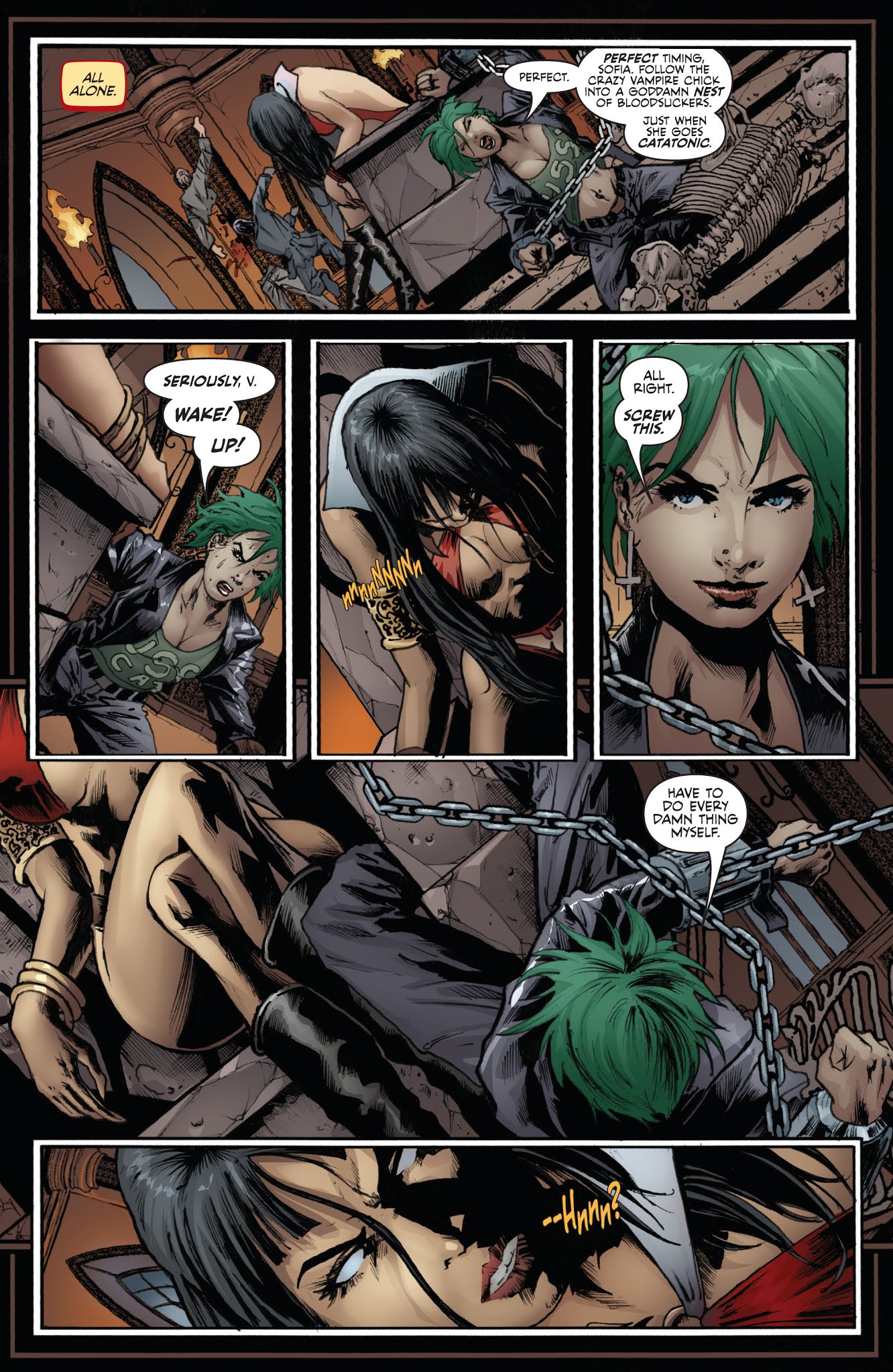Read online Vampirella: The Dynamite Years Omnibus comic -  Issue # TPB 1 (Part 2) - 20