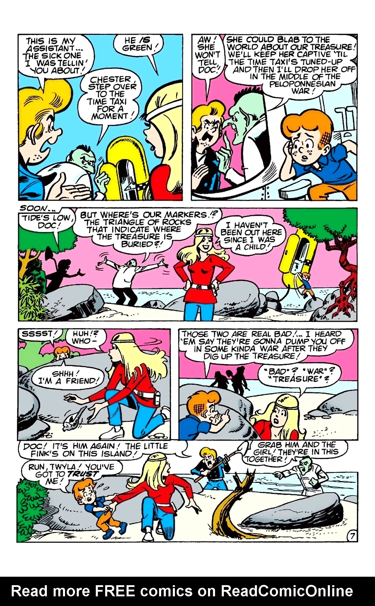 Read online Archie's Buried Treasure comic -  Issue # TPB - 67
