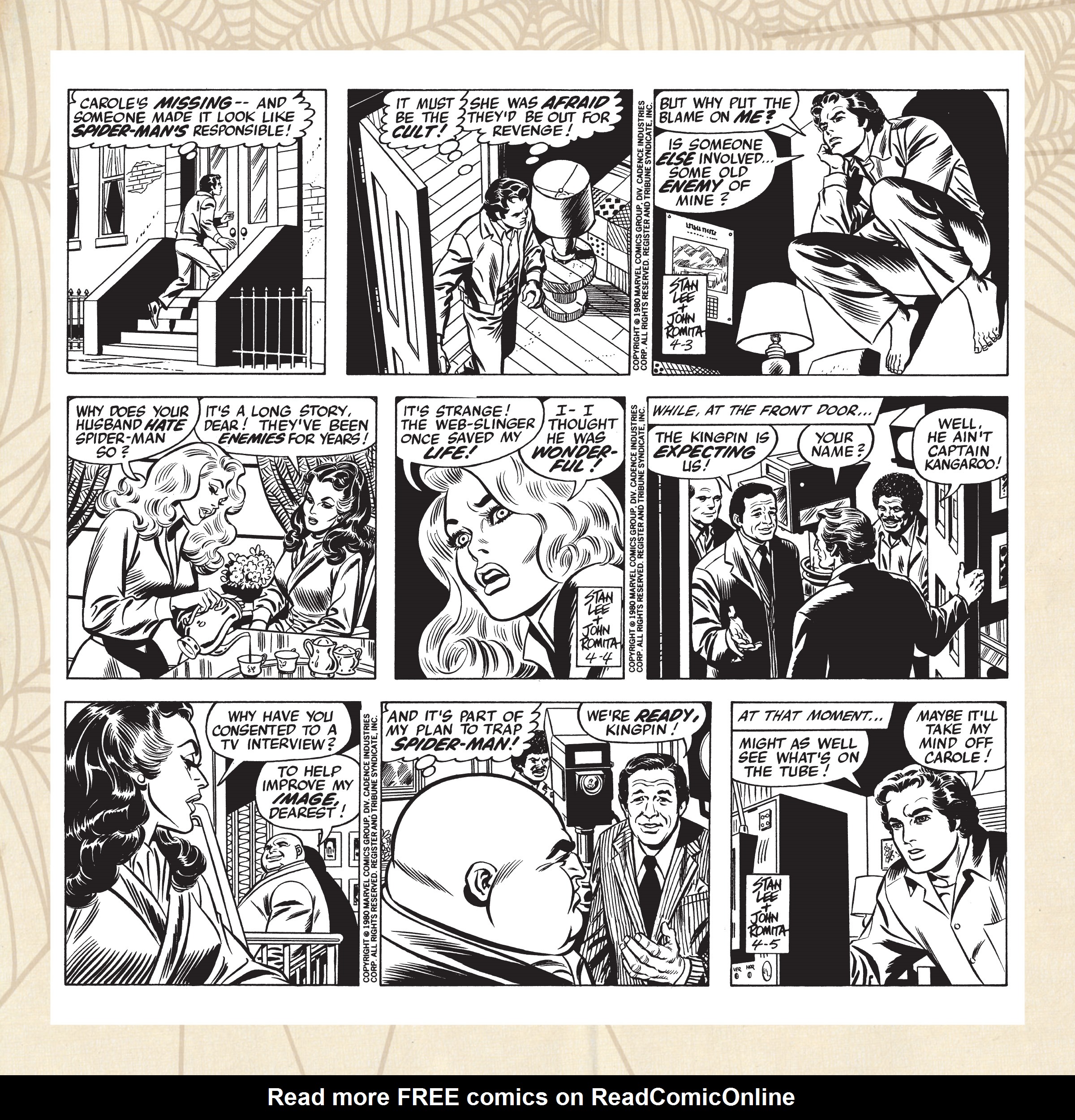 Read online Spider-Man Newspaper Strips comic -  Issue # TPB 2 (Part 2) - 89