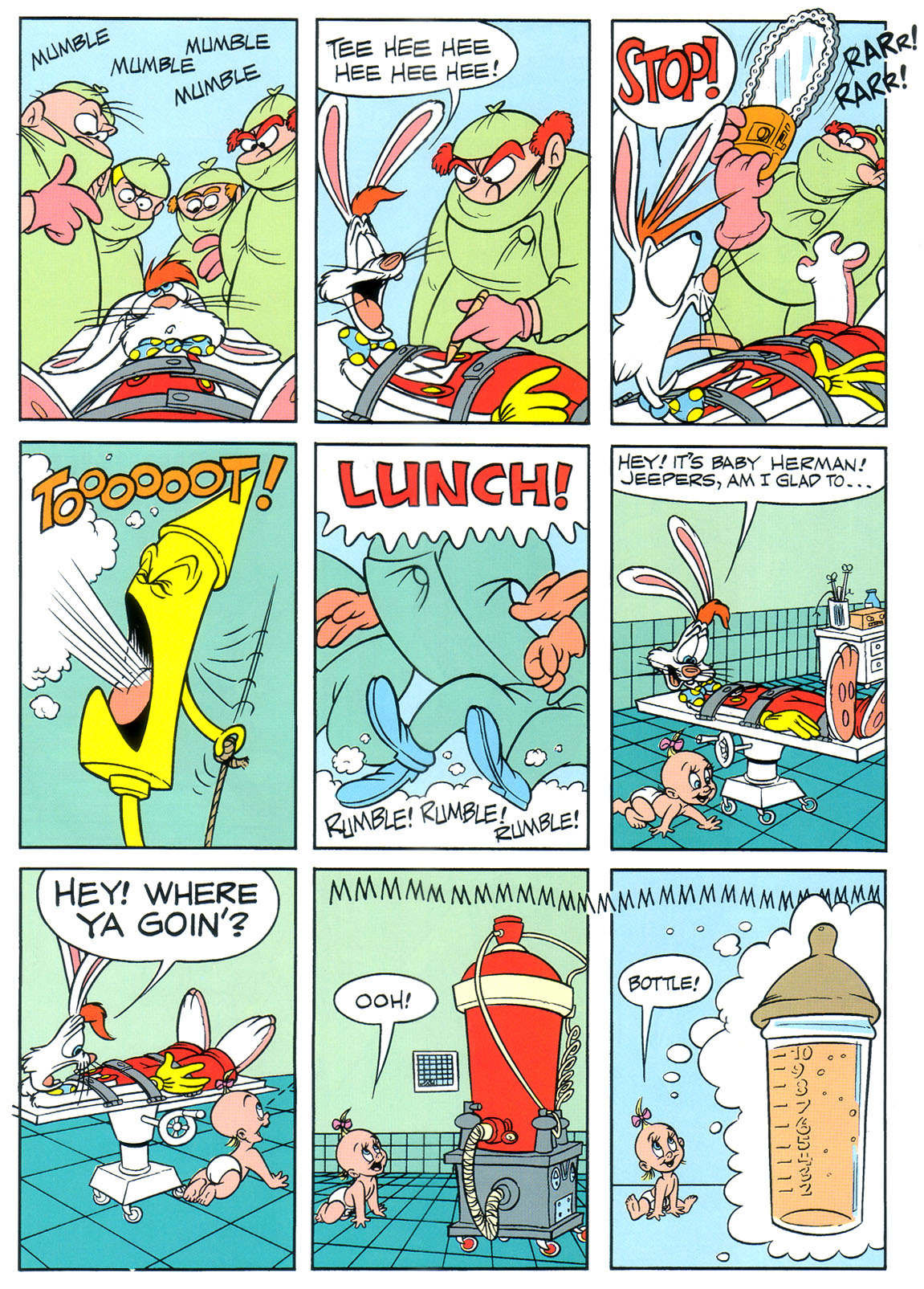 Read online Marvel Graphic Novel: Roger Rabbit in The Resurrection of Doom comic -  Issue # Full - 60