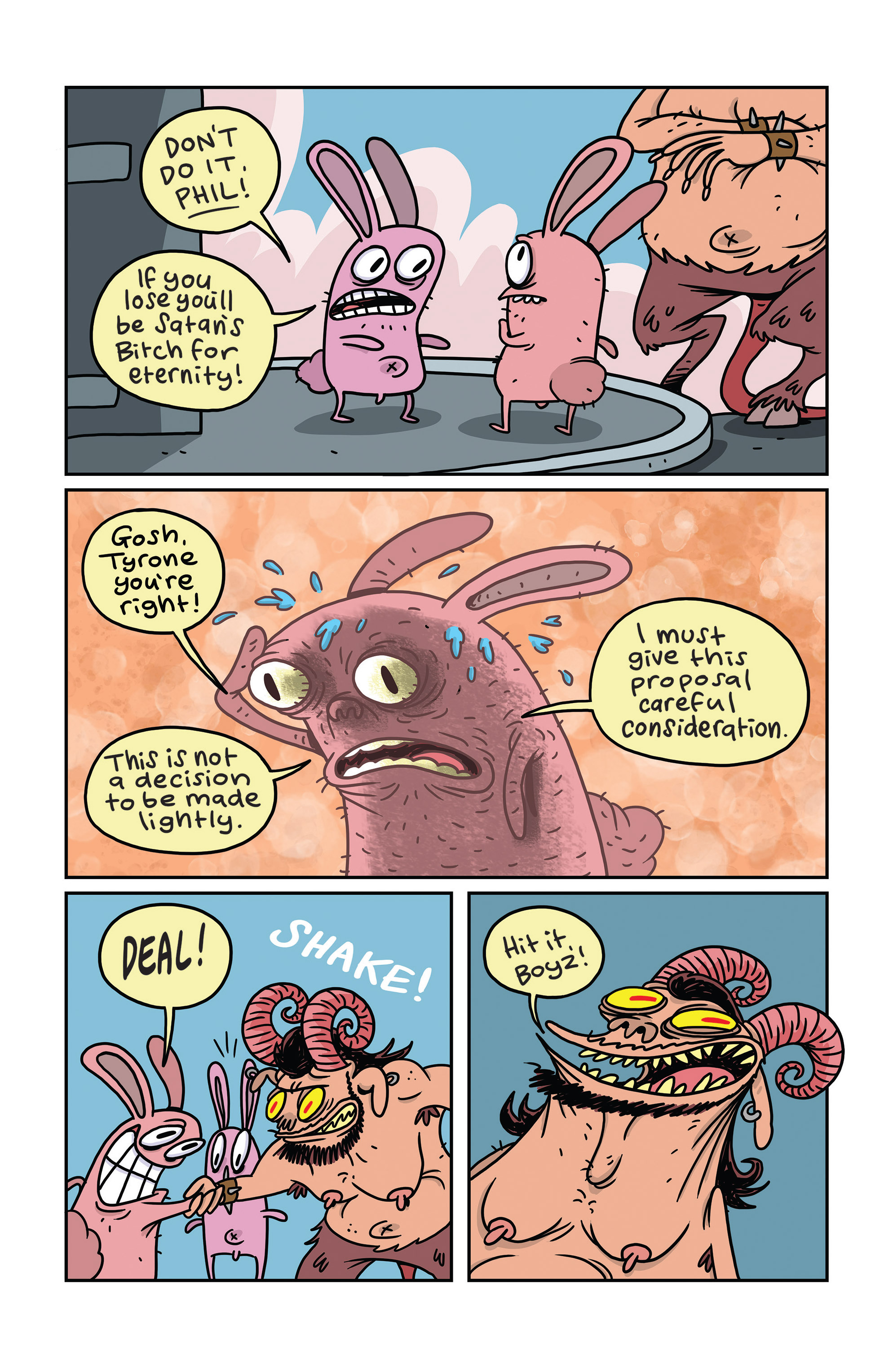Read online Itty Bitty Bunnies in Rainbow Pixie Candy Land: Pop Tarts comic -  Issue # Full - 12