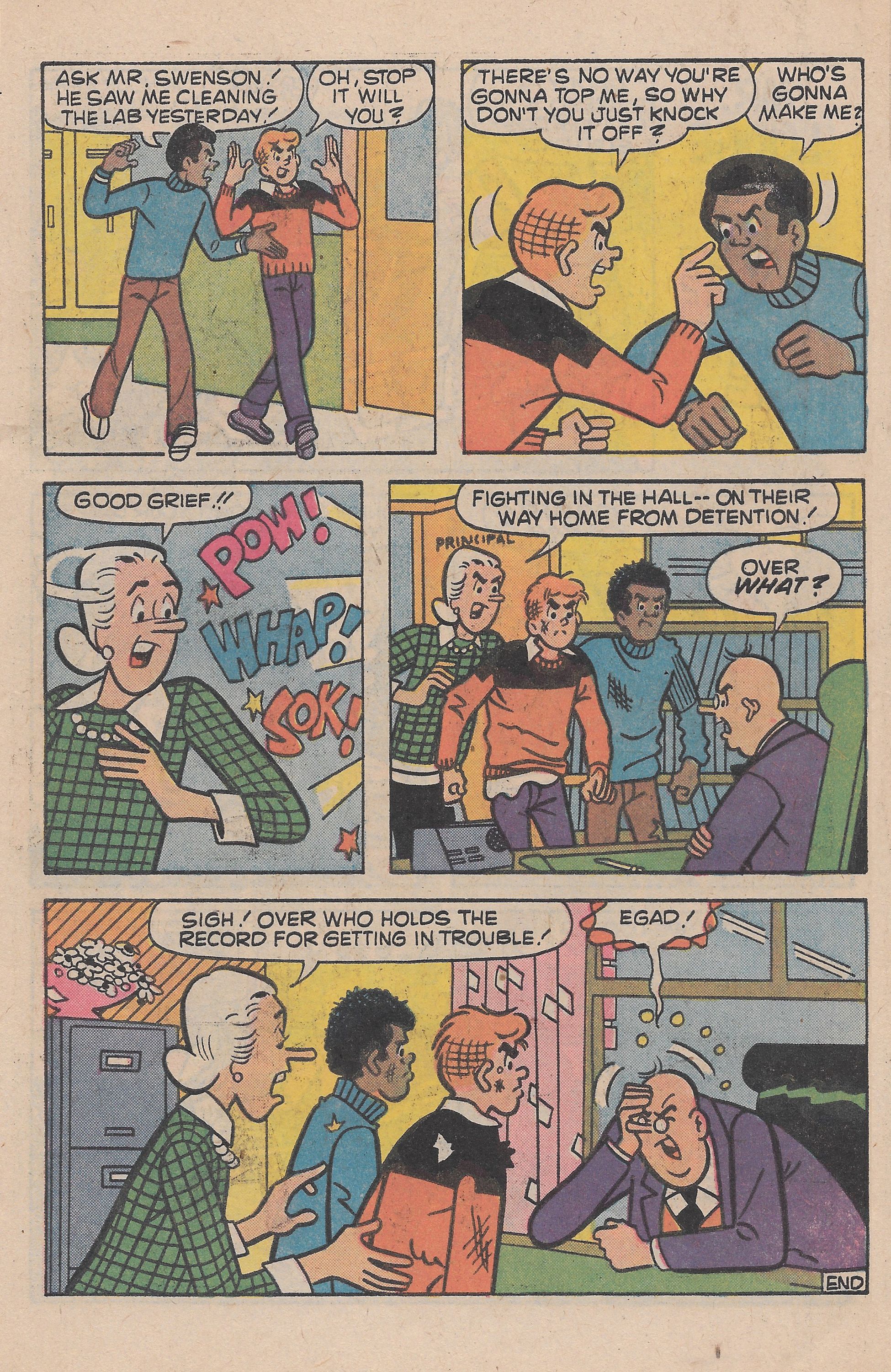 Read online Archie's TV Laugh-Out comic -  Issue #58 - 7
