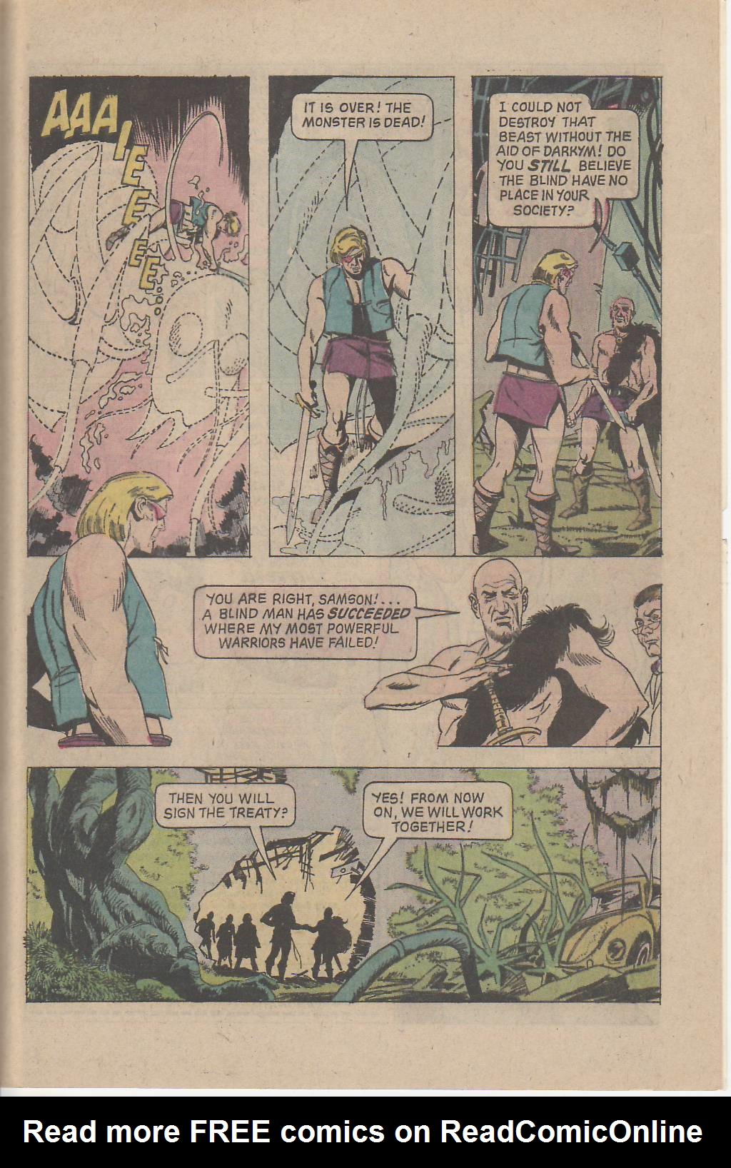 Read online Mighty Samson (1964) comic -  Issue #23 - 29