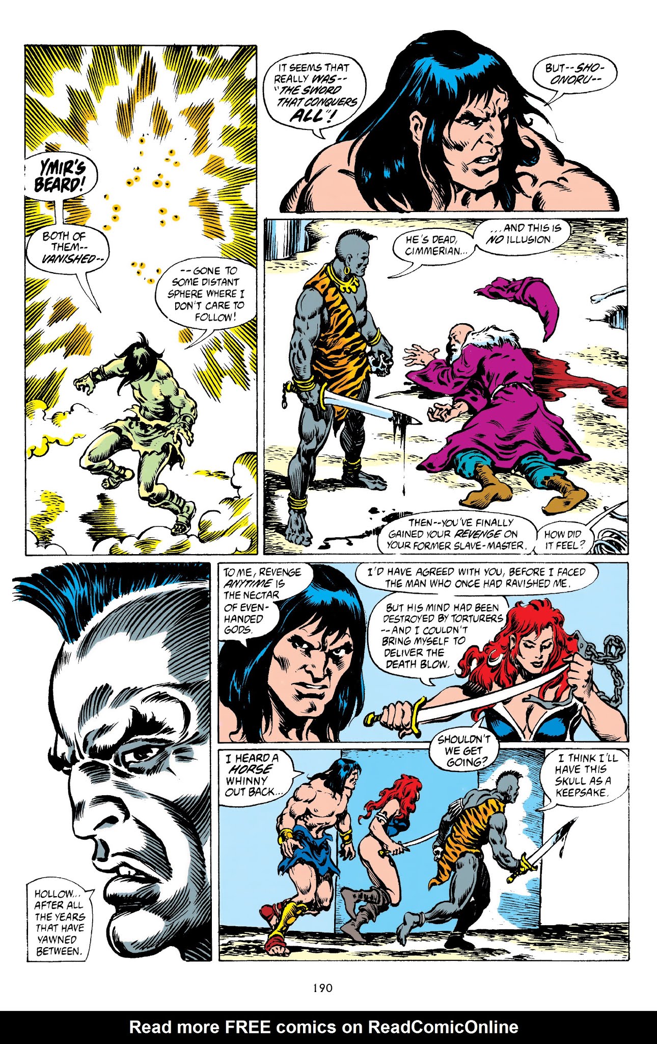Read online The Chronicles of Conan comic -  Issue # TPB 31 (Part 2) - 92