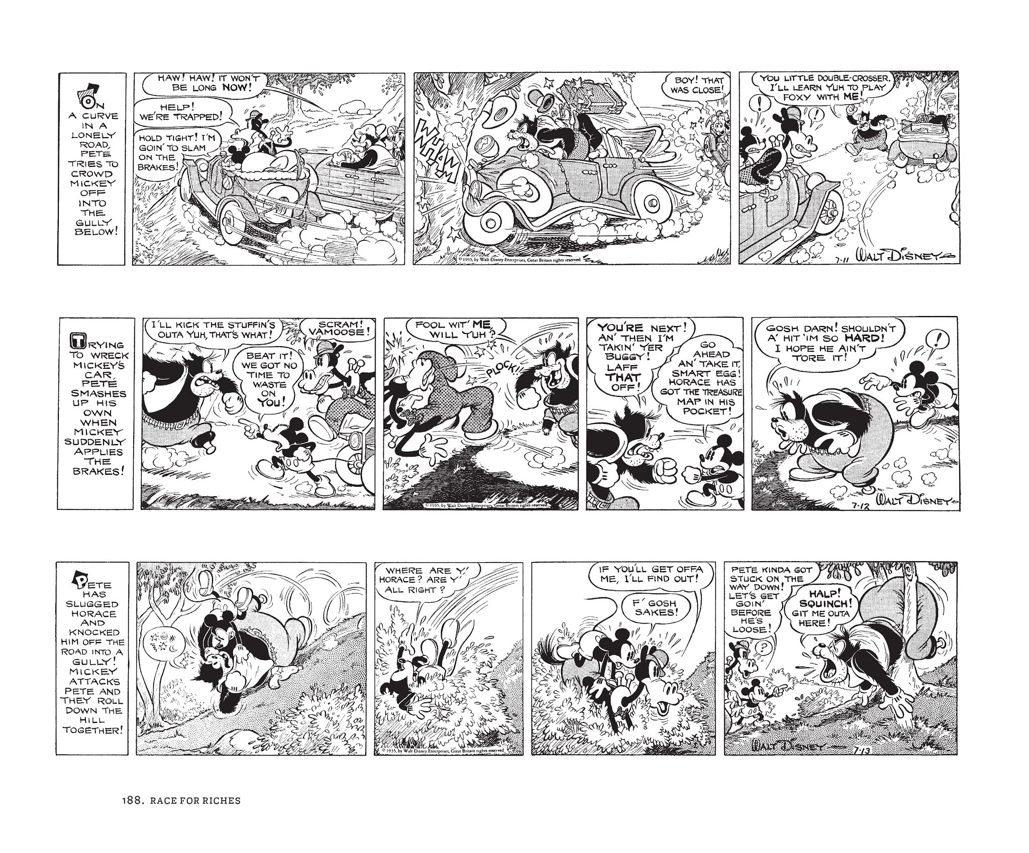 Read online Walt Disney's Mickey Mouse by Floyd Gottfredson comic -  Issue # TPB 3 (Part 2) - 88