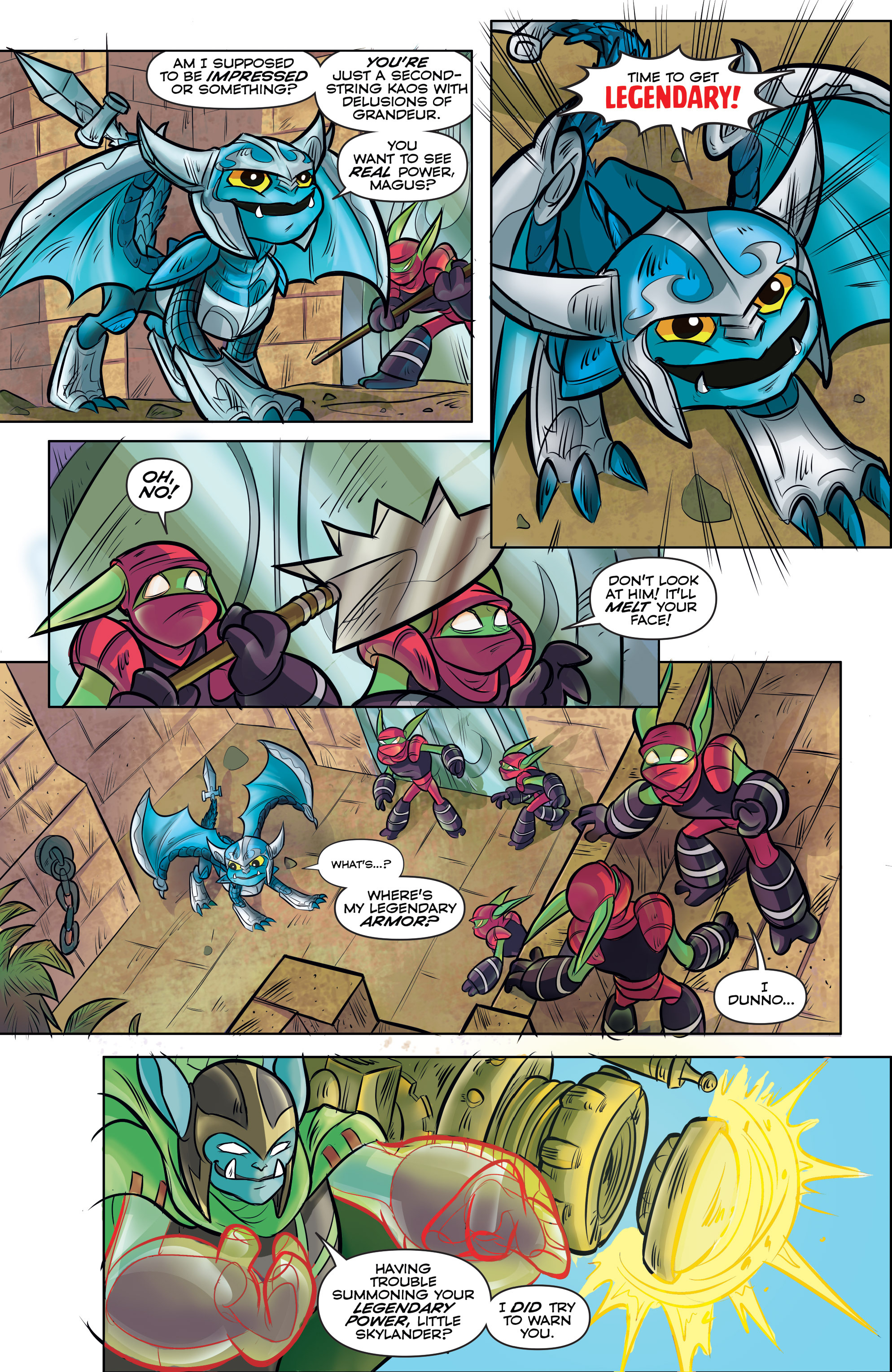 Read online Skylanders comic -  Issue #5 - 13