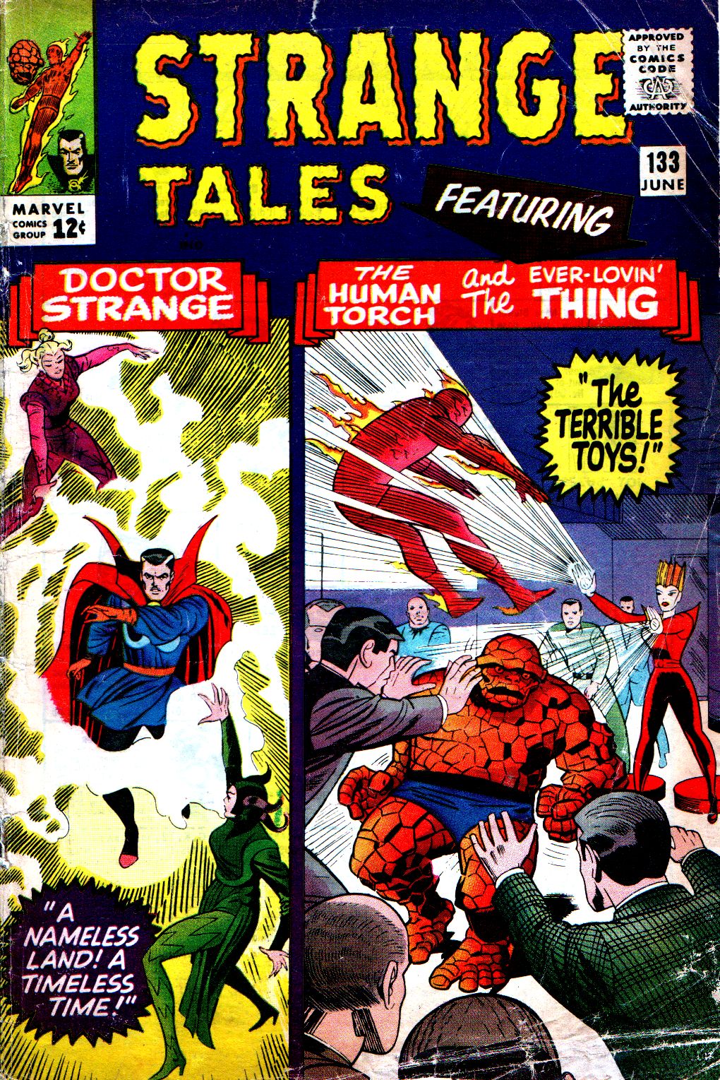 Read online Strange Tales (1951) comic -  Issue #133 - 1