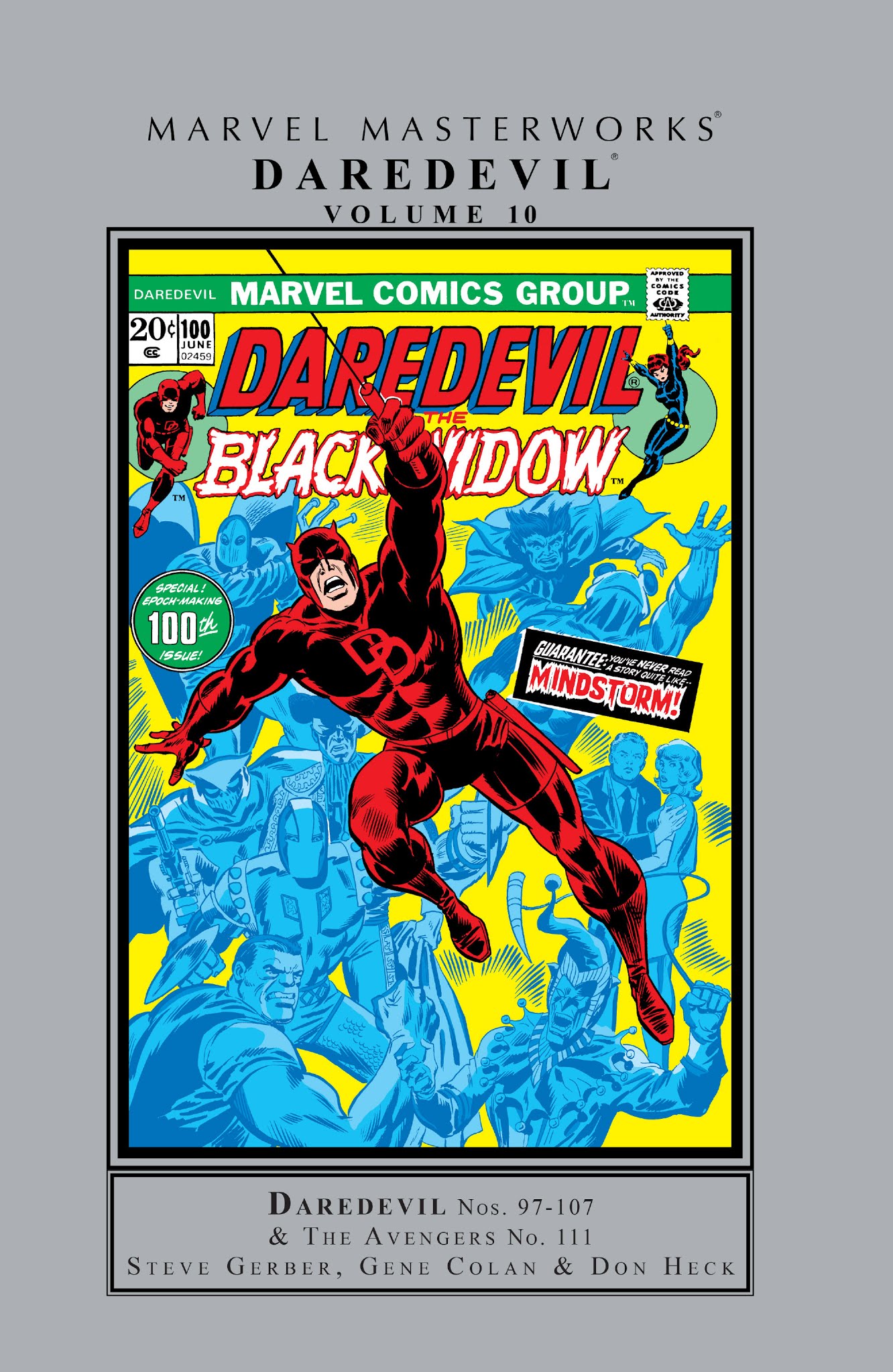 Read online Marvel Masterworks: Daredevil comic -  Issue # TPB 10 (Part 1) - 1