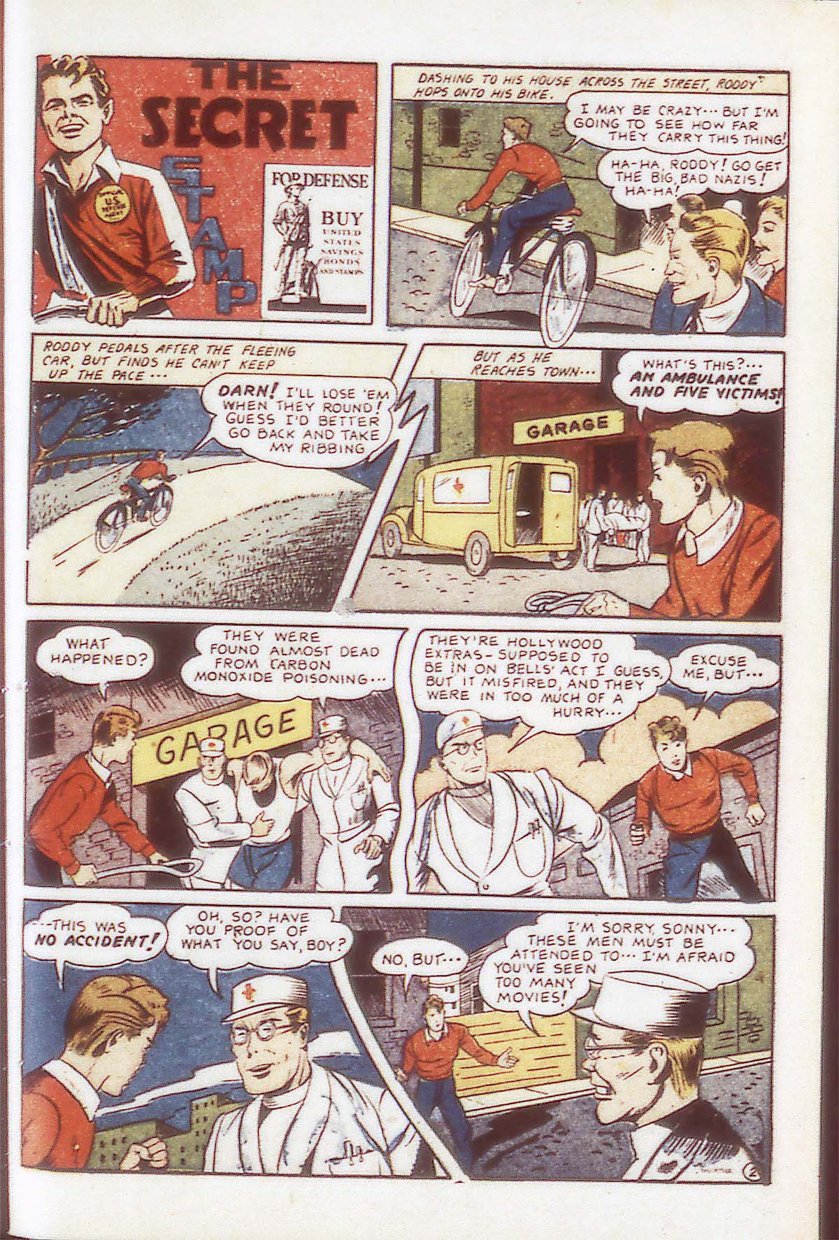 Read online Captain America Comics comic -  Issue #22 - 61