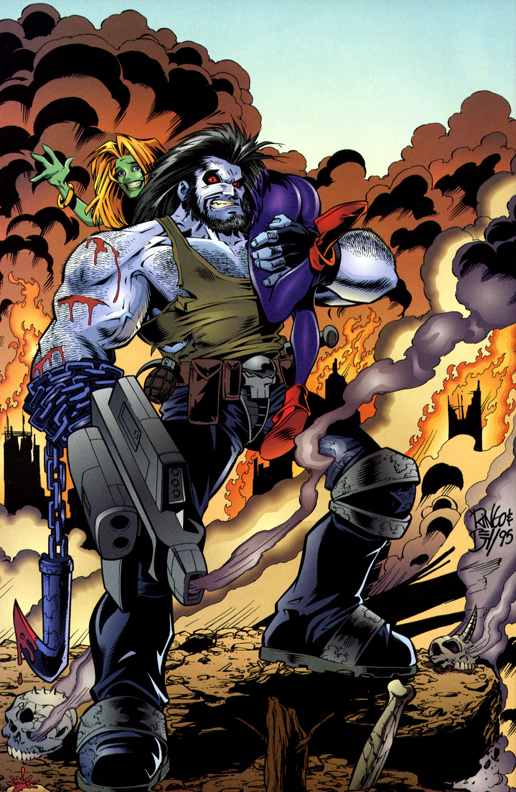 Read online The Lobo Gallery: Portraits of a Bastich comic -  Issue # Full - 10