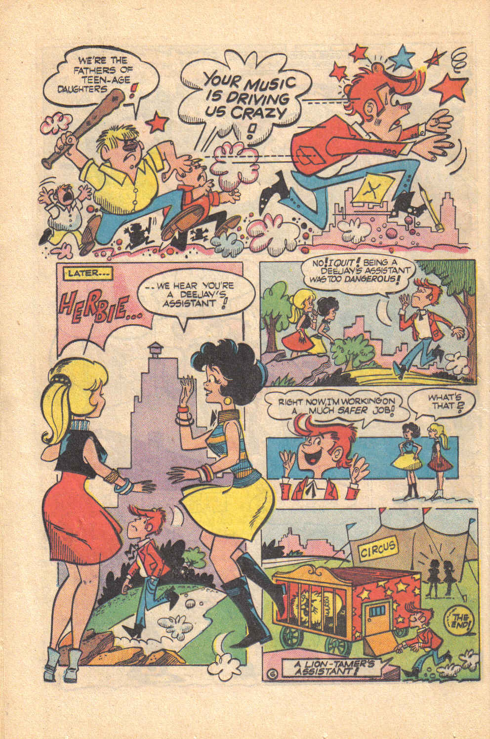 Read online Archie's Madhouse comic -  Issue #47 - 16