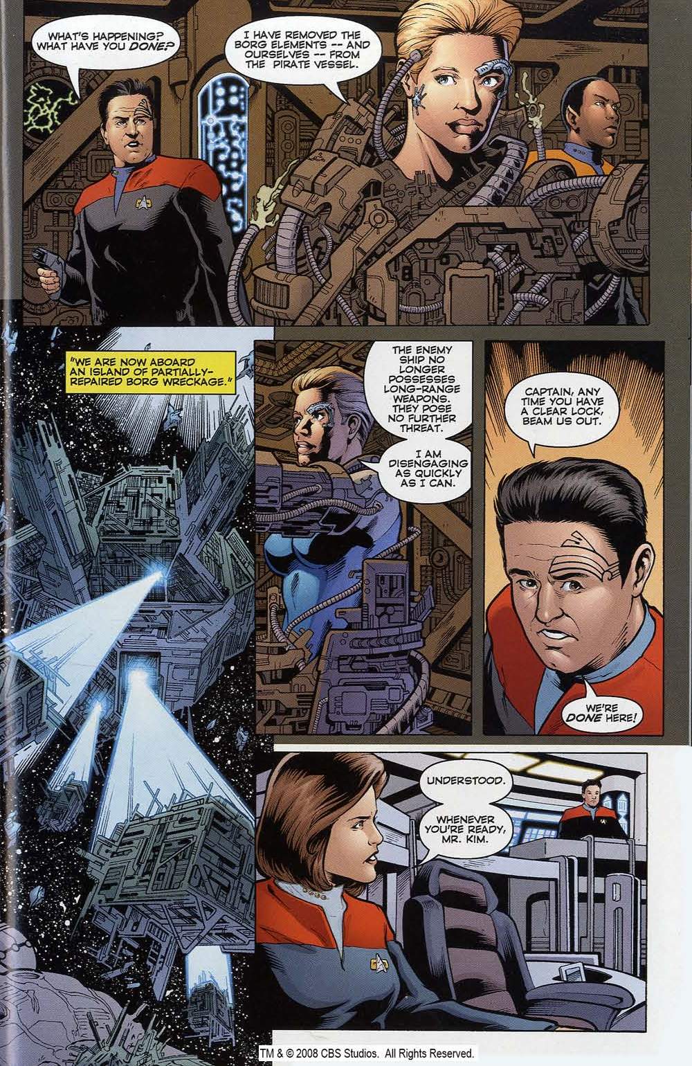 Read online Star Trek: Voyager--False Colors comic -  Issue # Full - 40