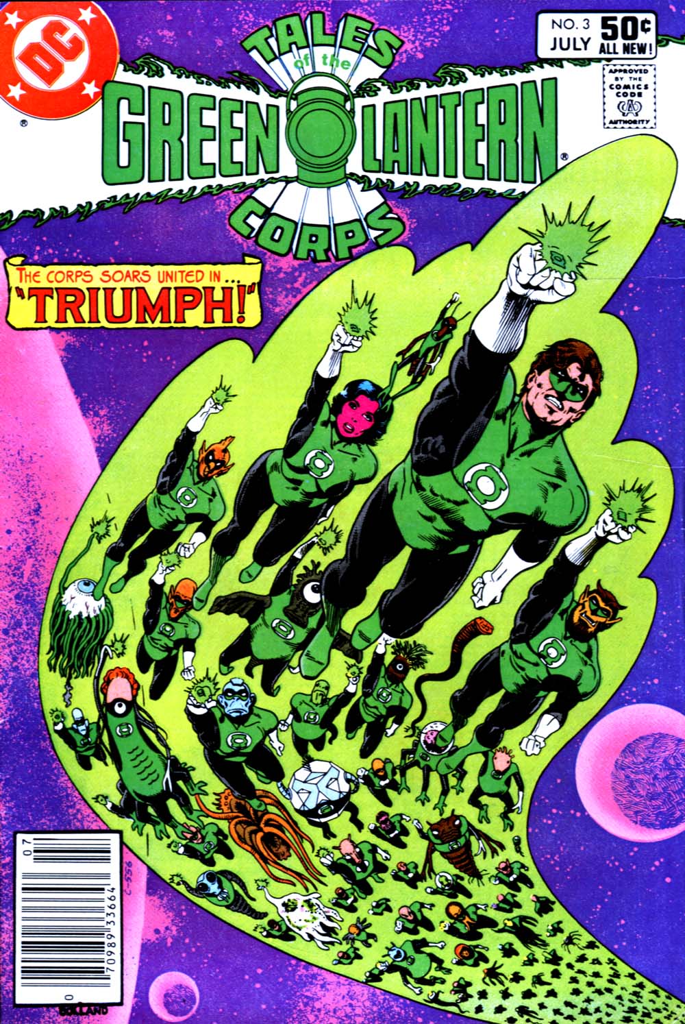 Read online Tales of the Green Lantern Corps comic -  Issue #3 - 1