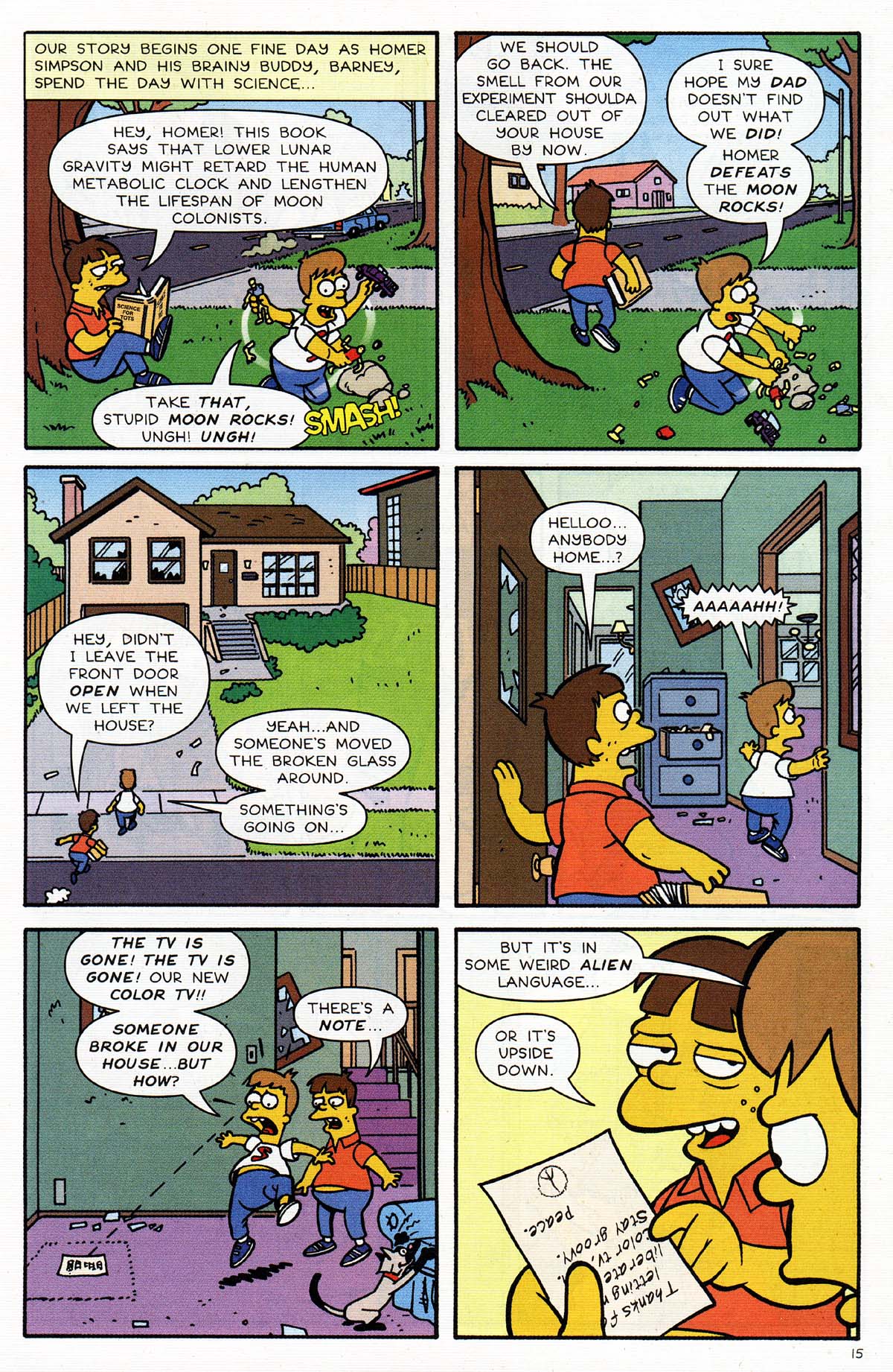 Read online Simpsons Comics Presents Bart Simpson comic -  Issue #17 - 17