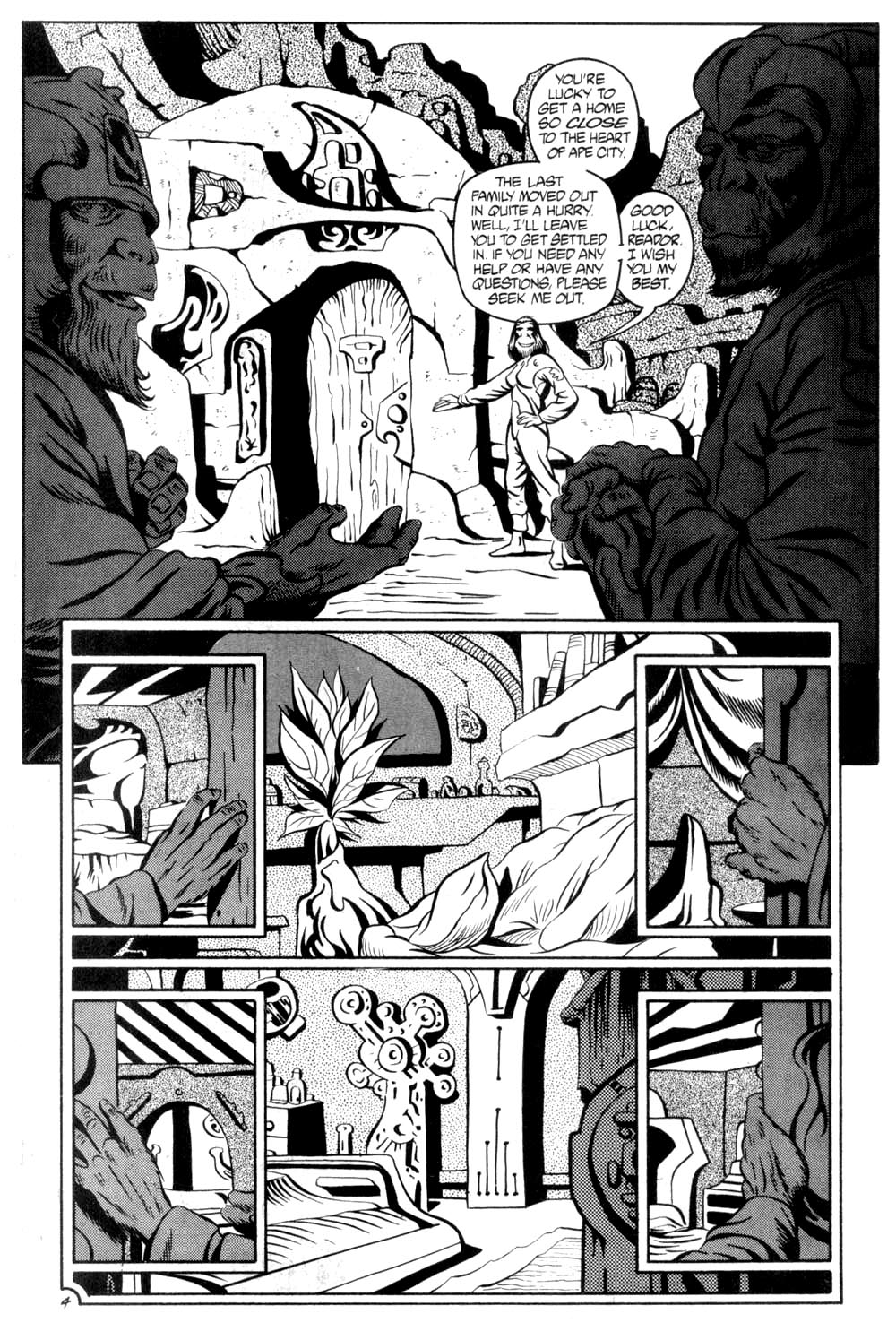 Read online Planet of the Apes (1990) comic -  Issue #6 - 6