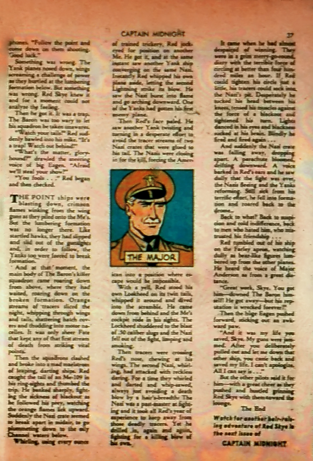 Read online Captain Midnight (1942) comic -  Issue #1 - 37