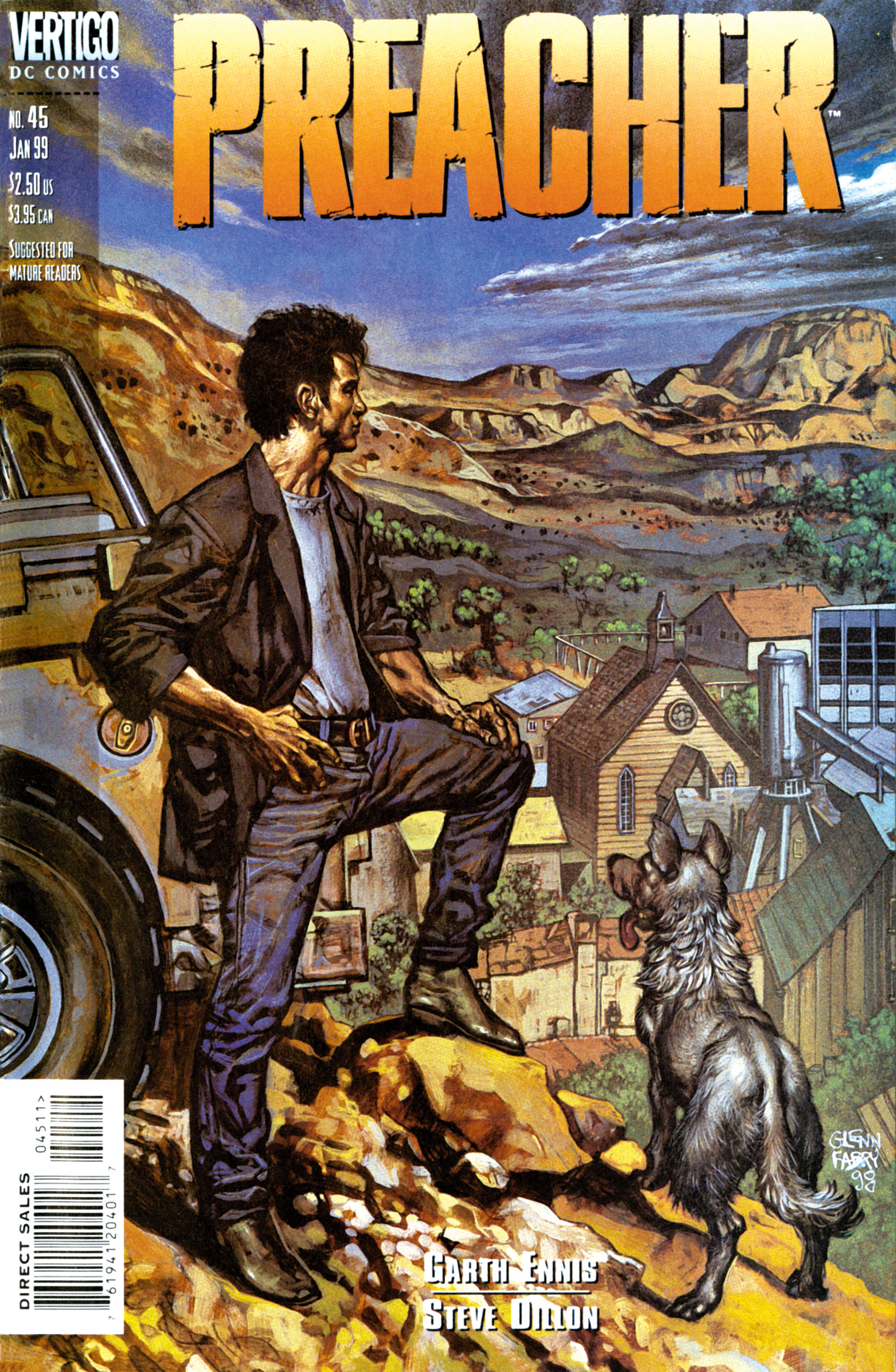 Read online Preacher comic -  Issue #45 - 1