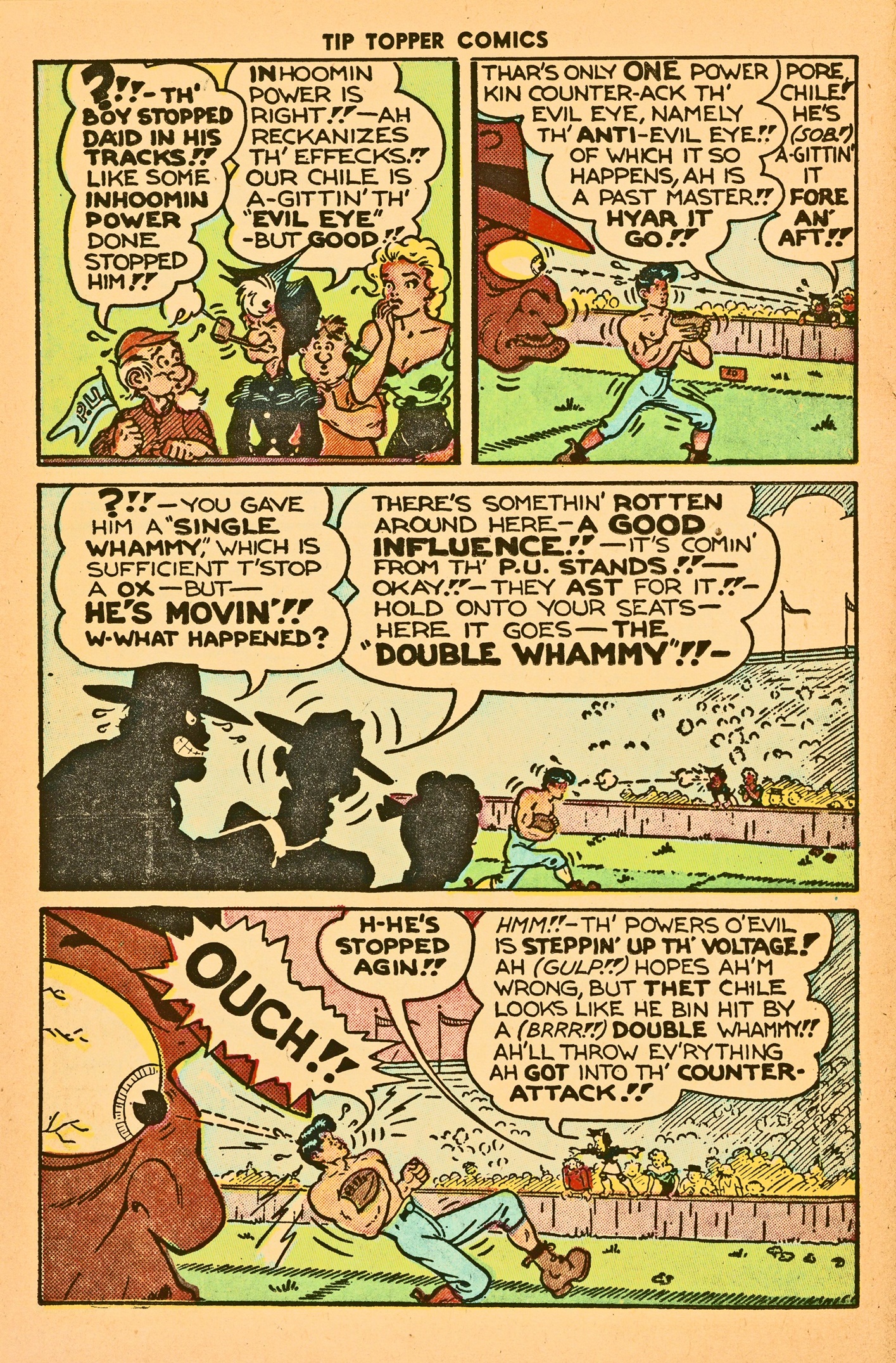 Read online Tip Topper Comics comic -  Issue #3 - 36