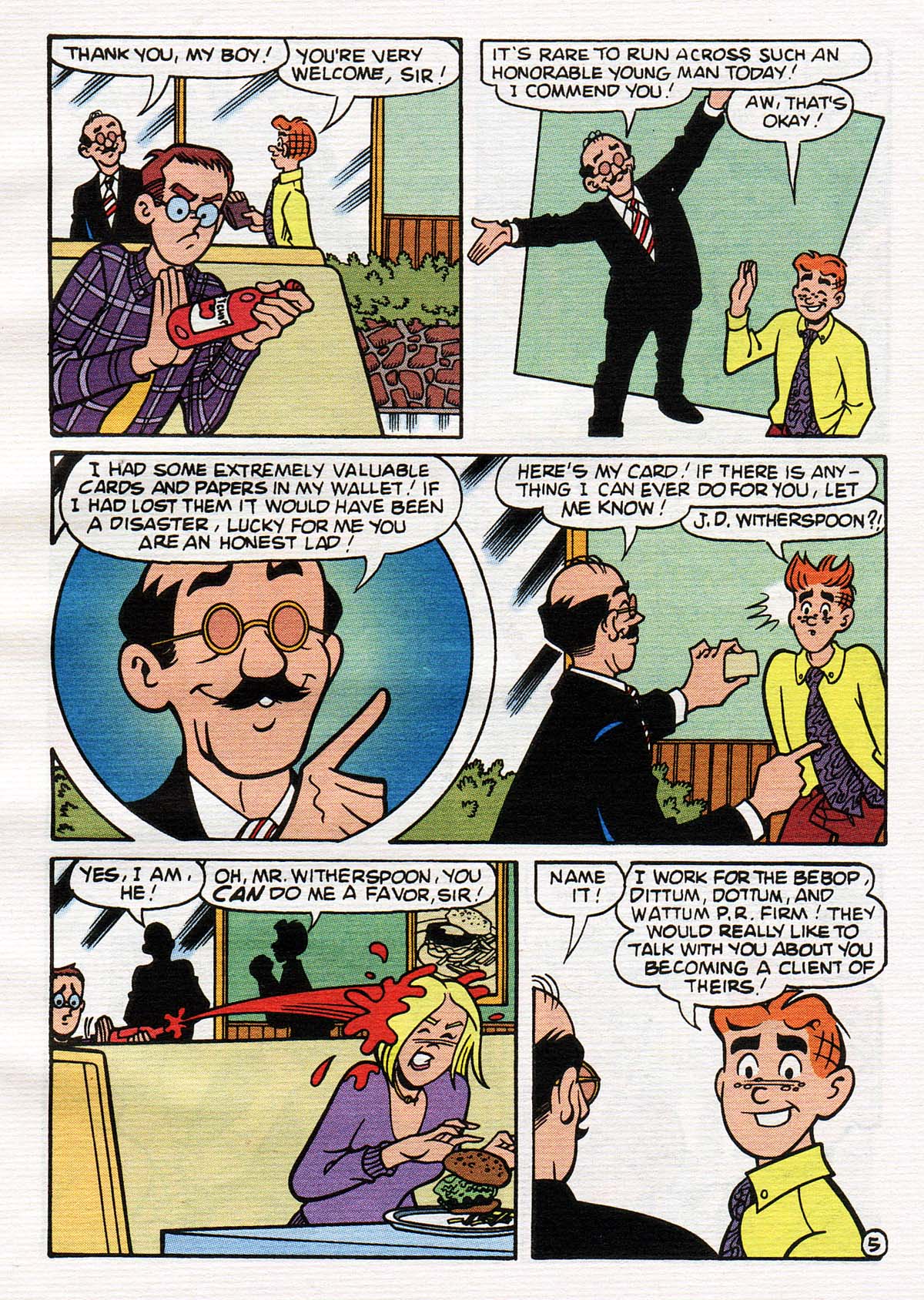 Read online Archie Digest Magazine comic -  Issue #208 - 6