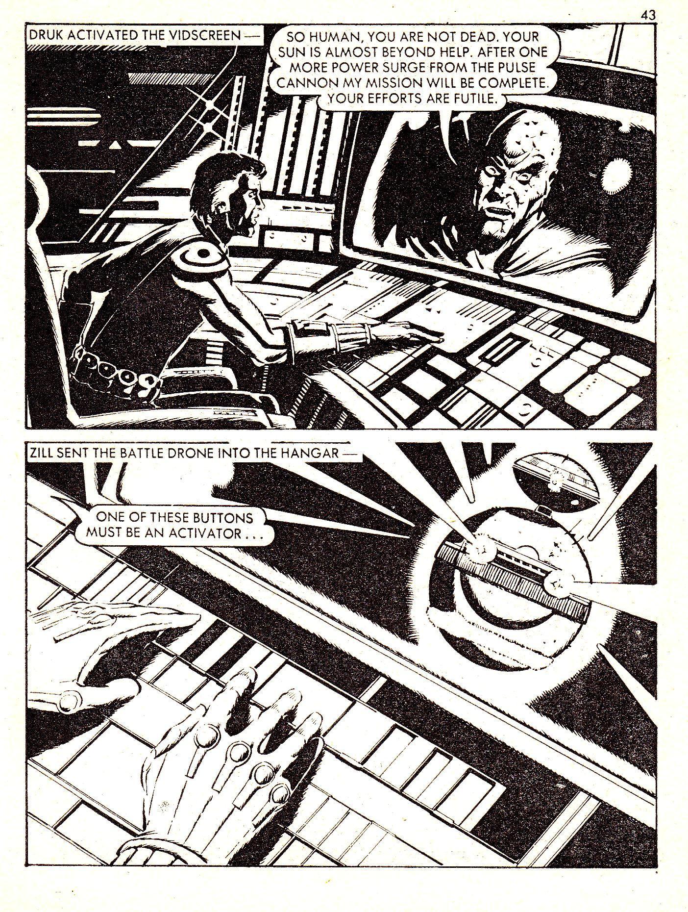 Read online Starblazer comic -  Issue #112 - 43