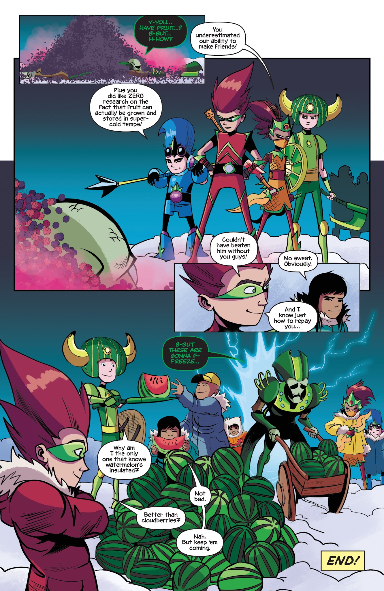 Read online Fruit Ninja comic -  Issue #3 - 20