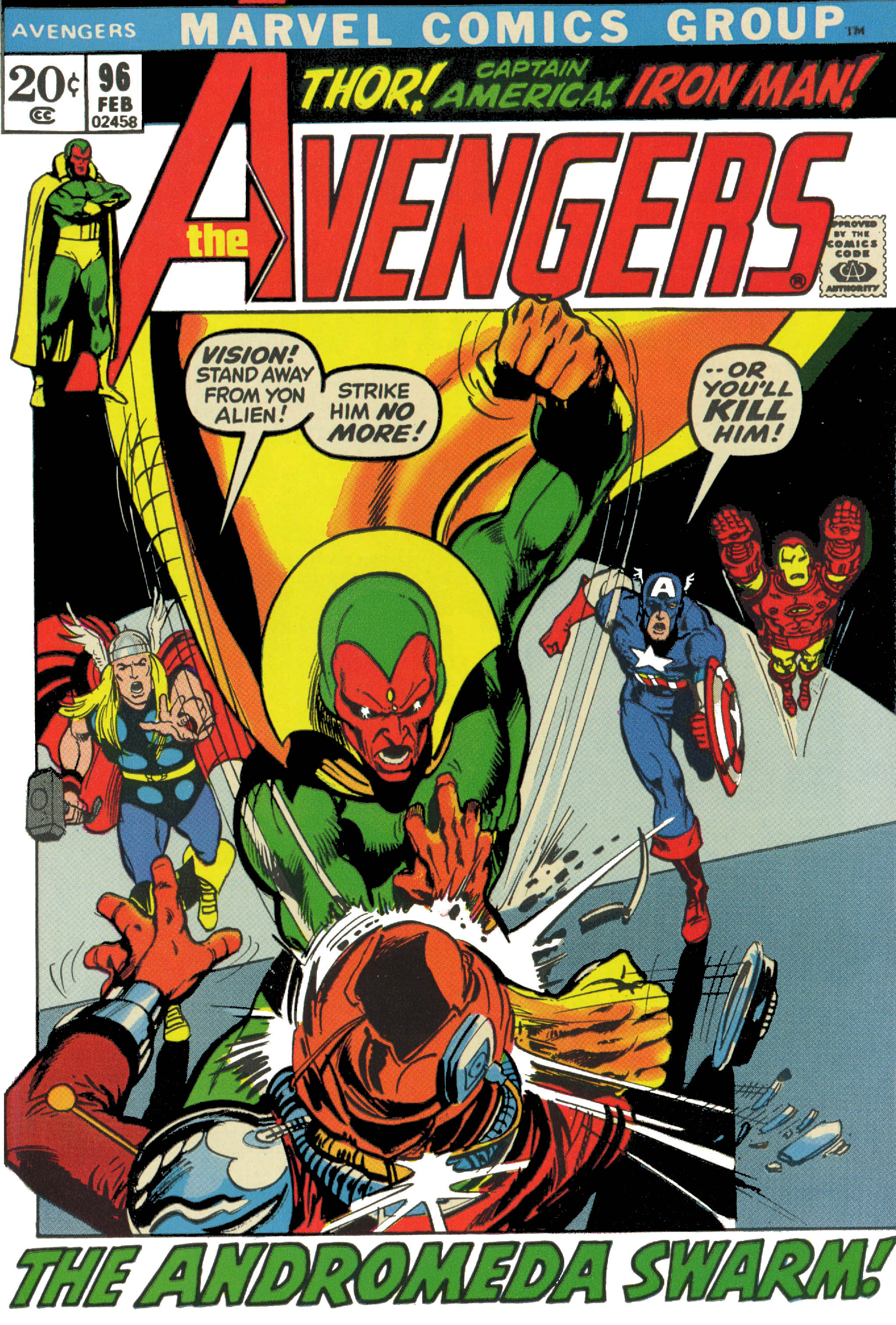 Read online The Avengers (1963) comic -  Issue #96 - 1