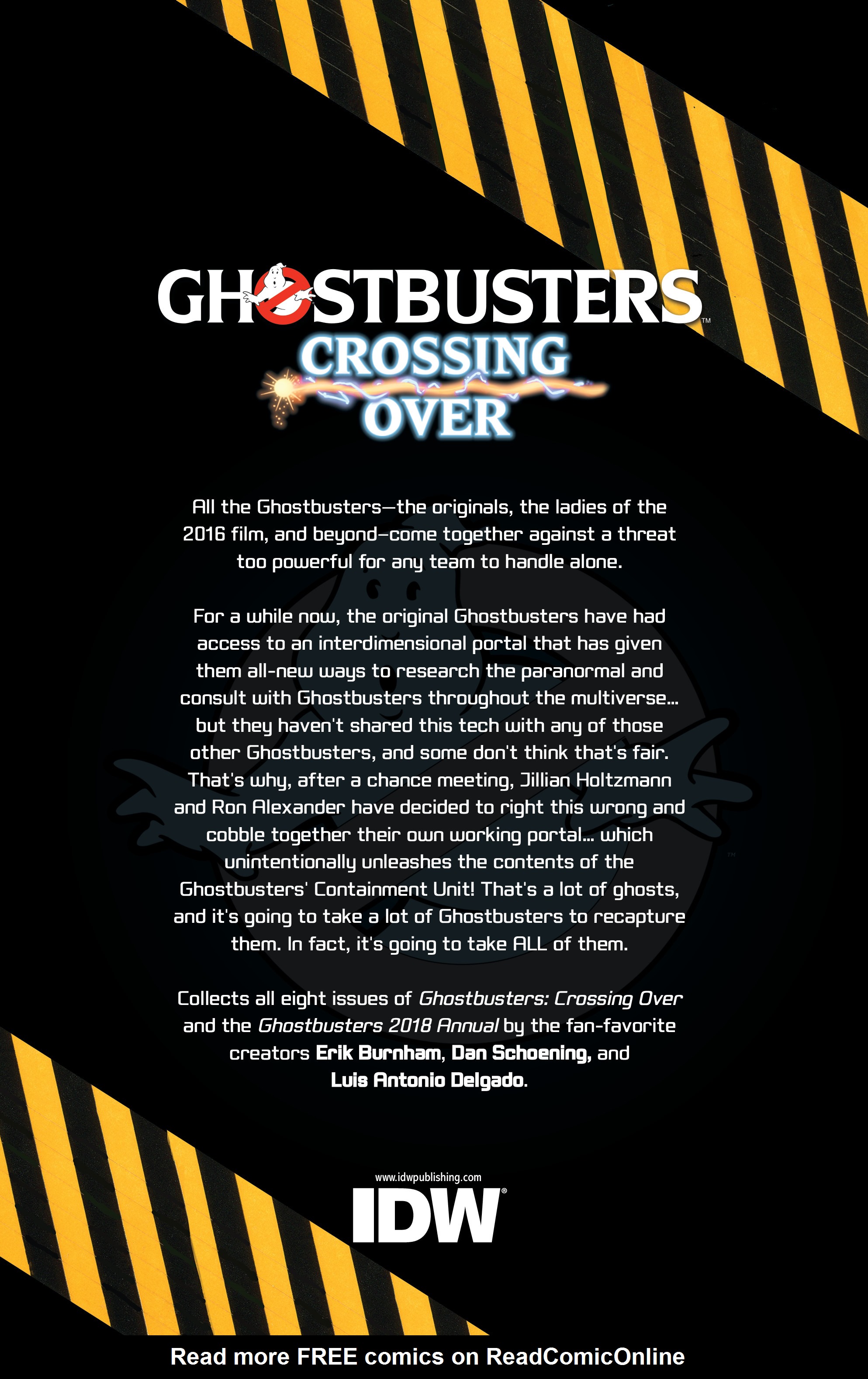 Read online Ghostbusters: Crossing Over comic -  Issue # _TPB - 242