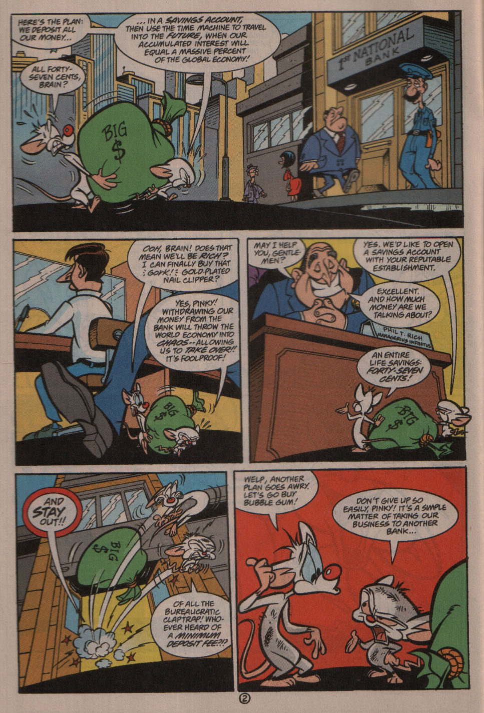 Read online Animaniacs comic -  Issue #53 - 3