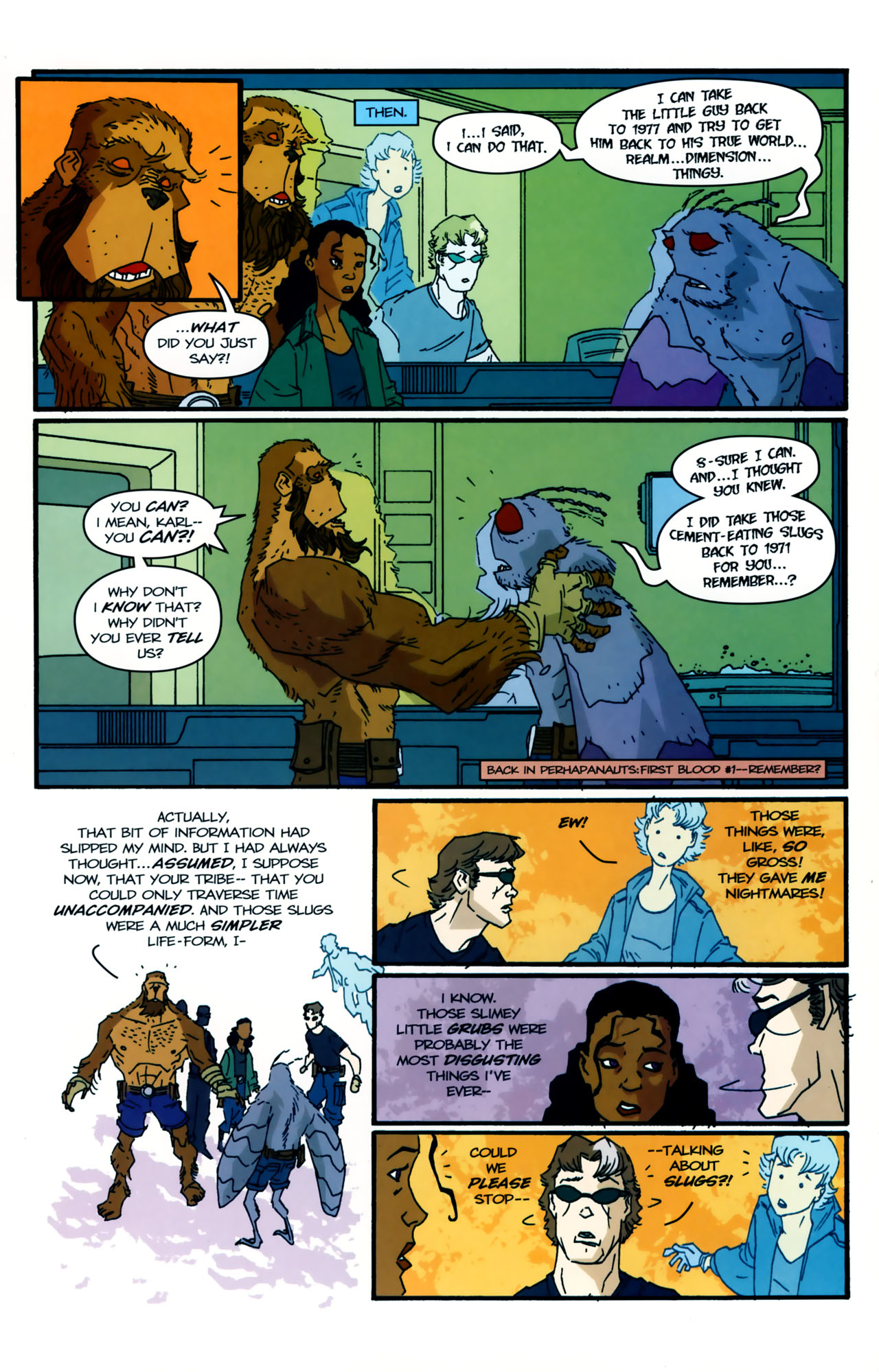 Read online The Perhapanauts: Second Chances comic -  Issue #4 - 4