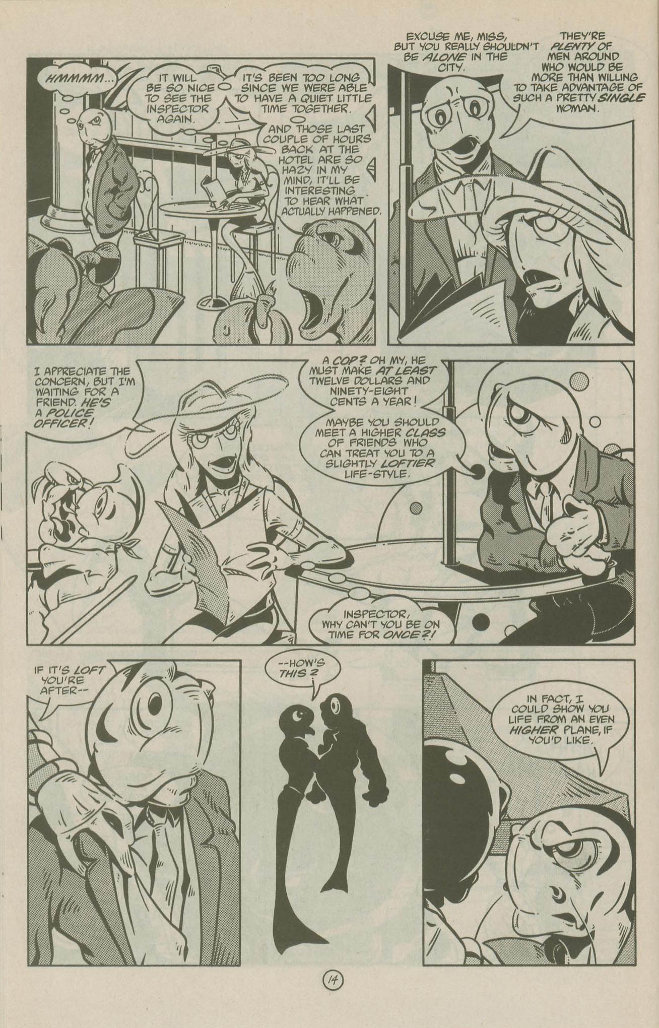 Read online The Fish Police comic -  Issue #23 - 16