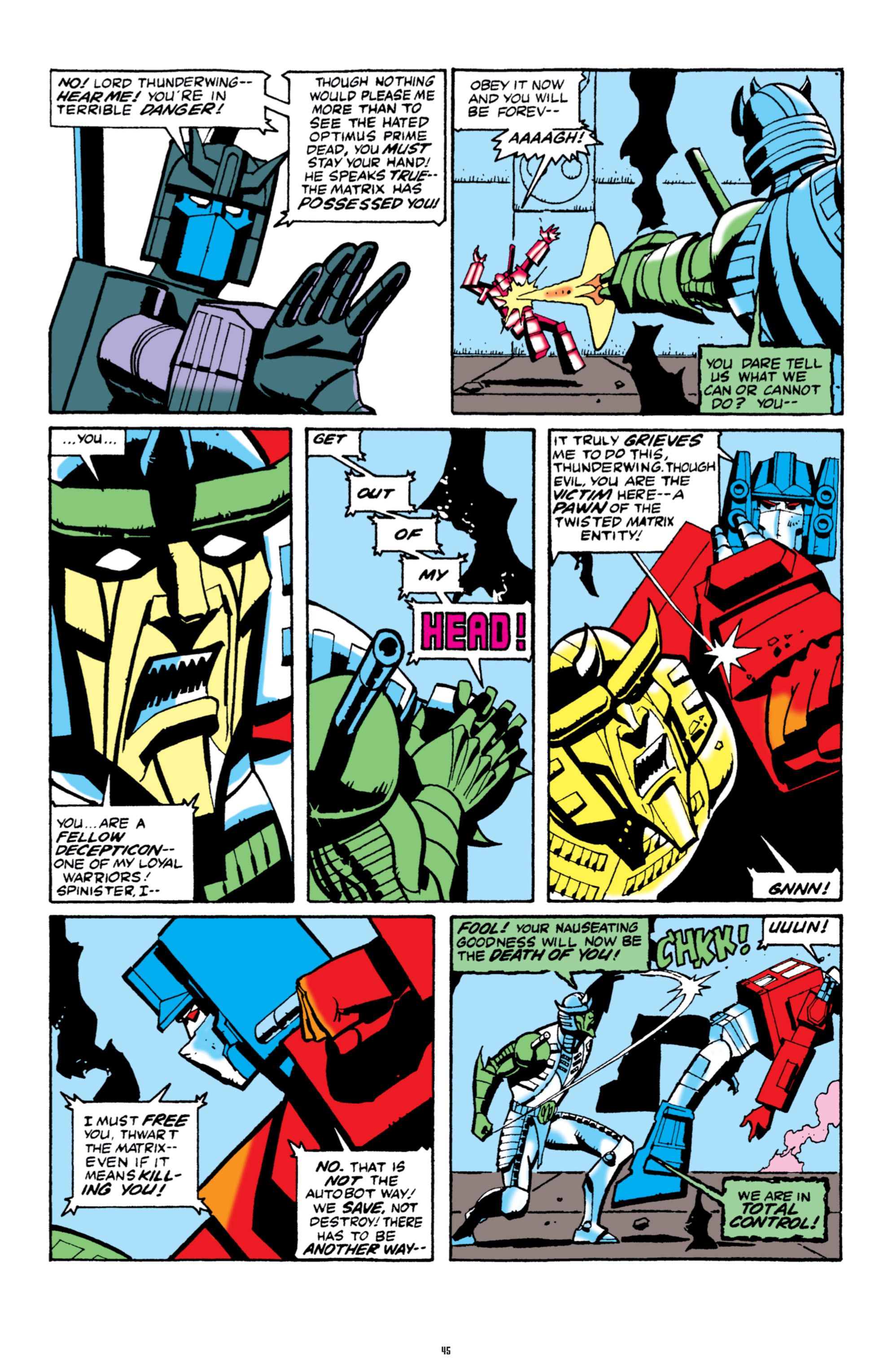 Read online The Transformers Classics comic -  Issue # TPB 6 - 46