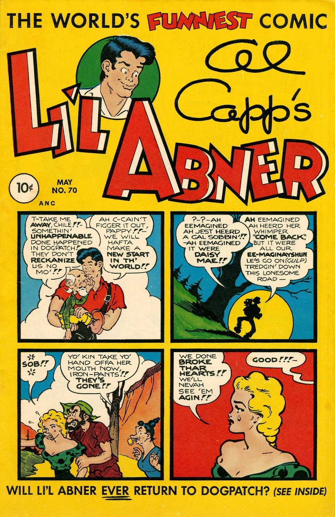 Read online Li'l Abner Comics comic -  Issue #70 - 1