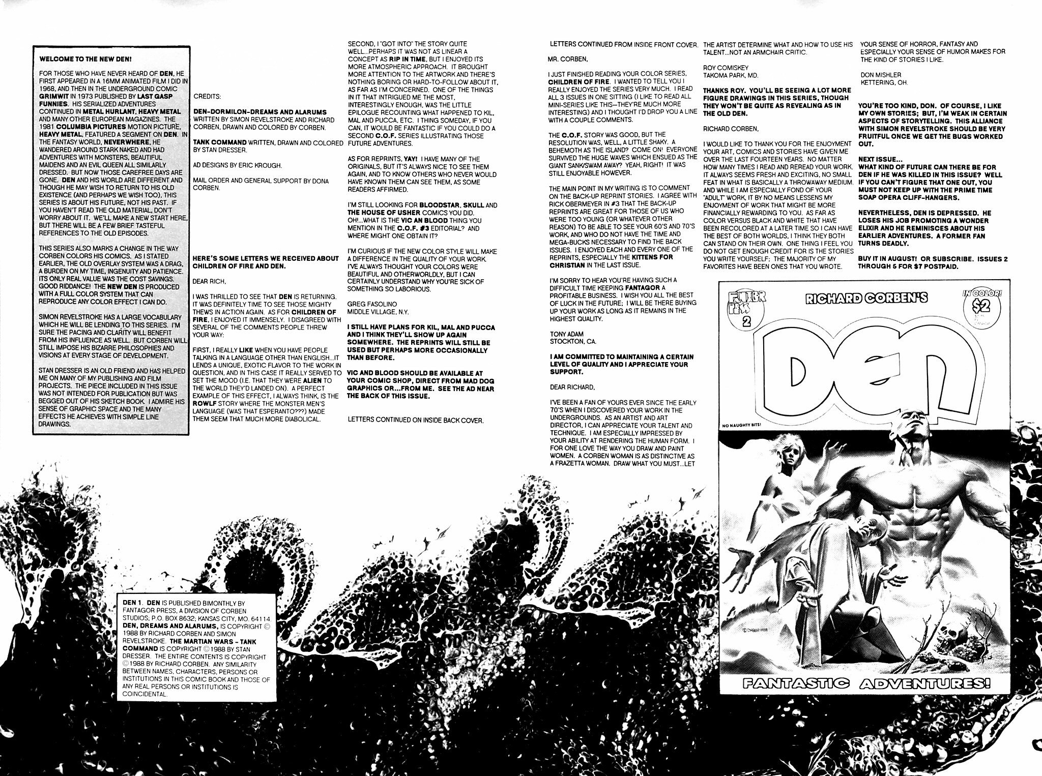 Read online Den (1988) comic -  Issue #1 - 2
