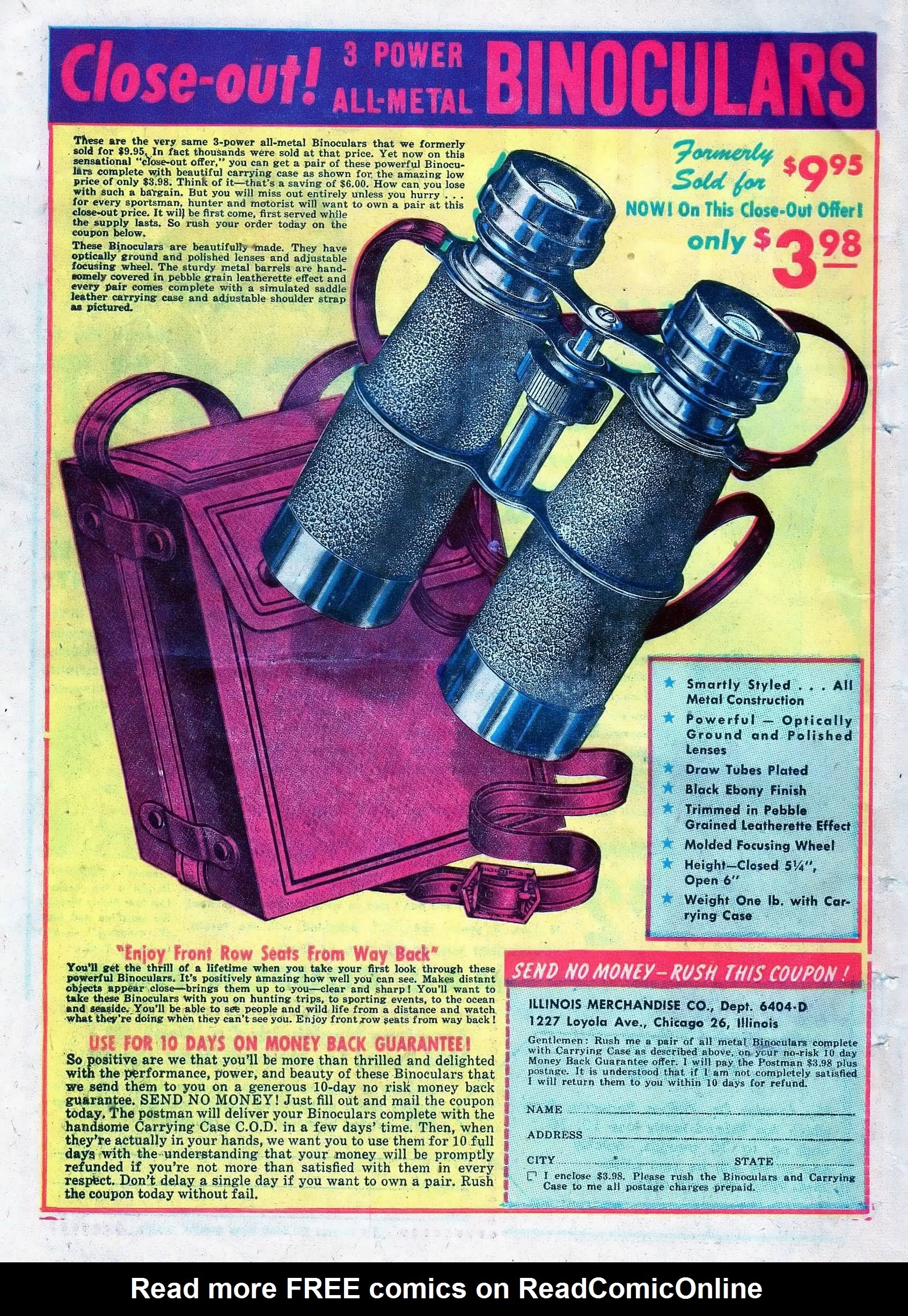 Read online Crime Cases Comics (1950) comic -  Issue #24 - 50