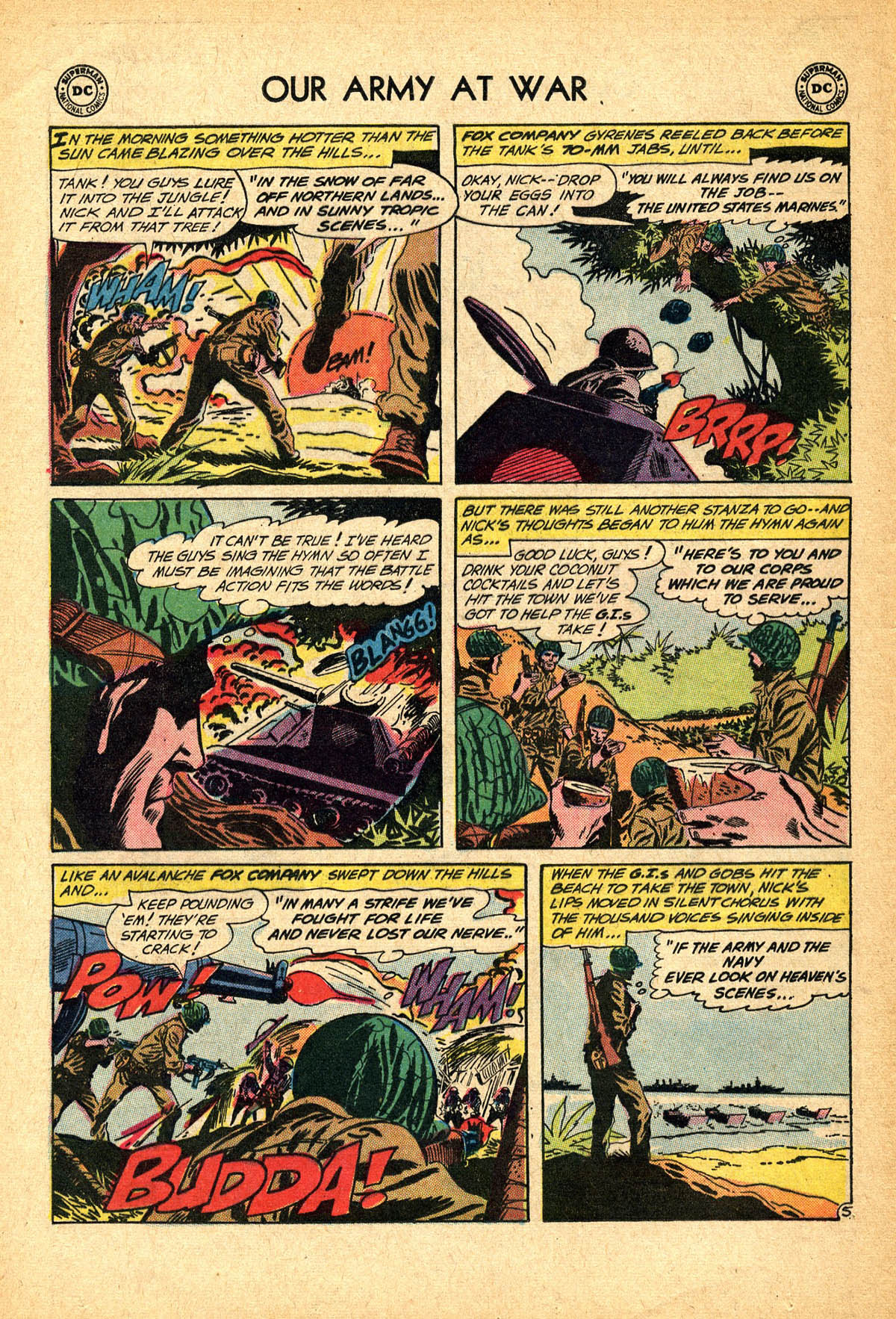 Read online Our Army at War (1952) comic -  Issue #112 - 32