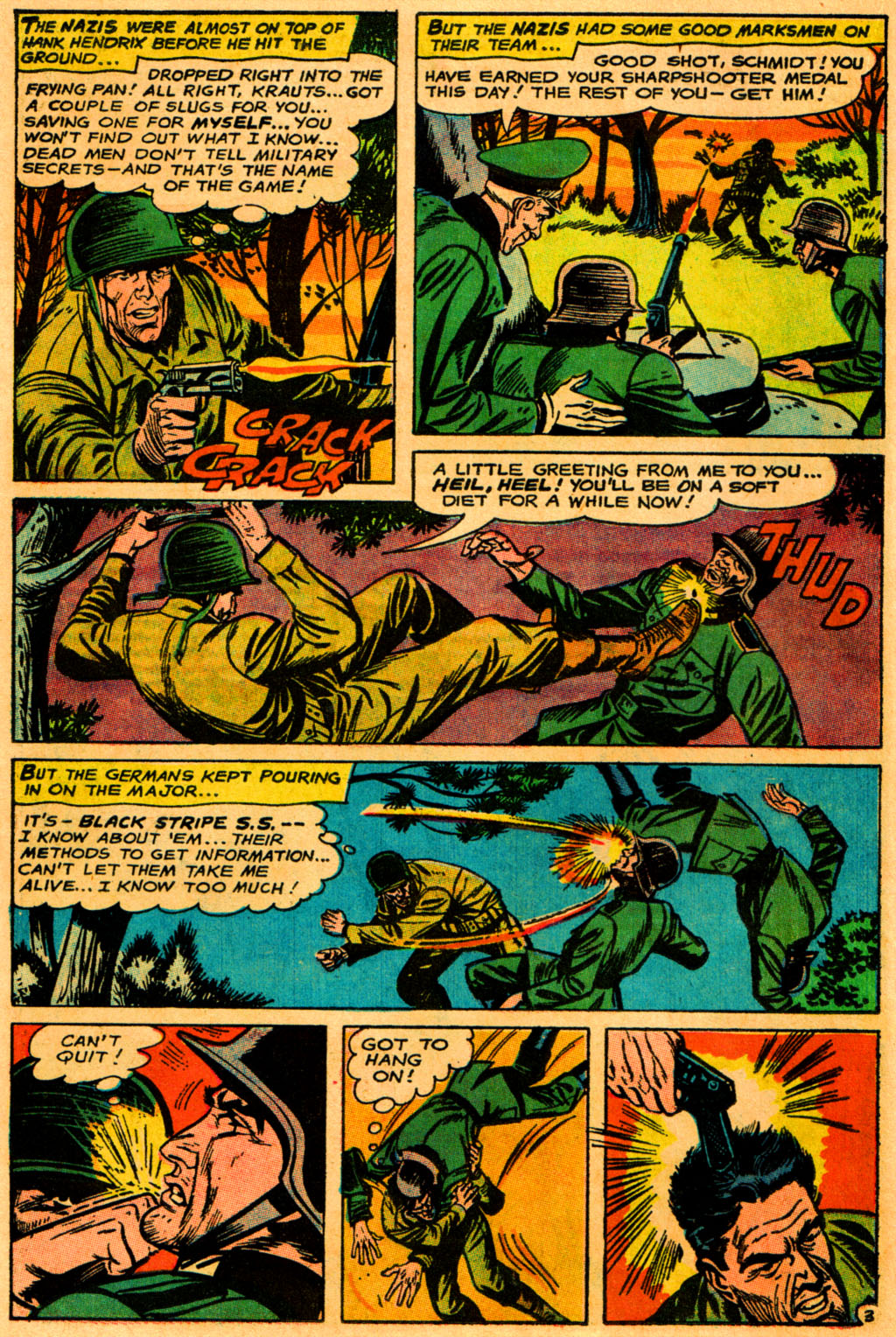 Read online Star Spangled War Stories (1952) comic -  Issue #130 - 22