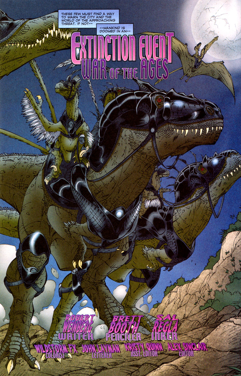 Read online Extinction Event comic -  Issue #4 - 3