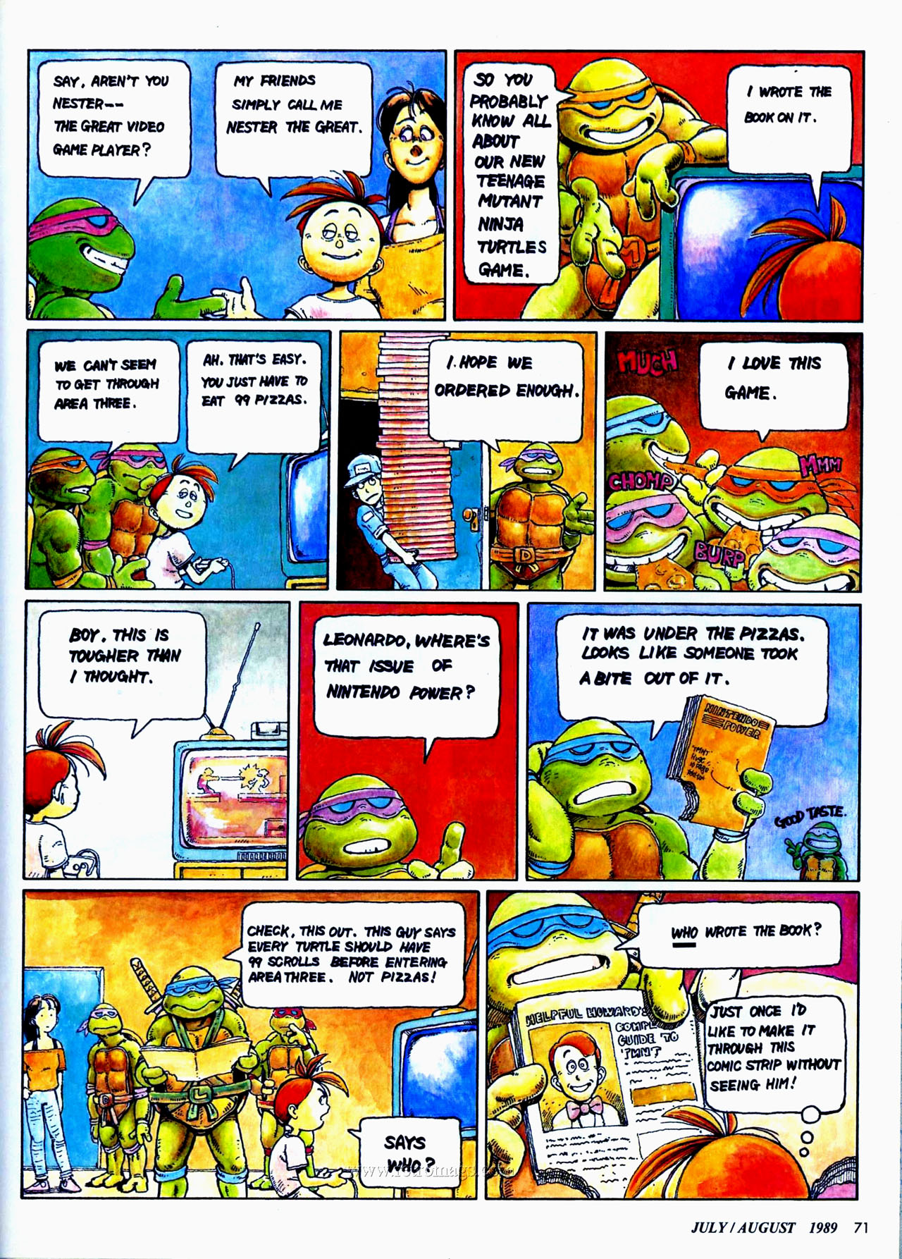 Read online Nintendo Power comic -  Issue #7 - 58