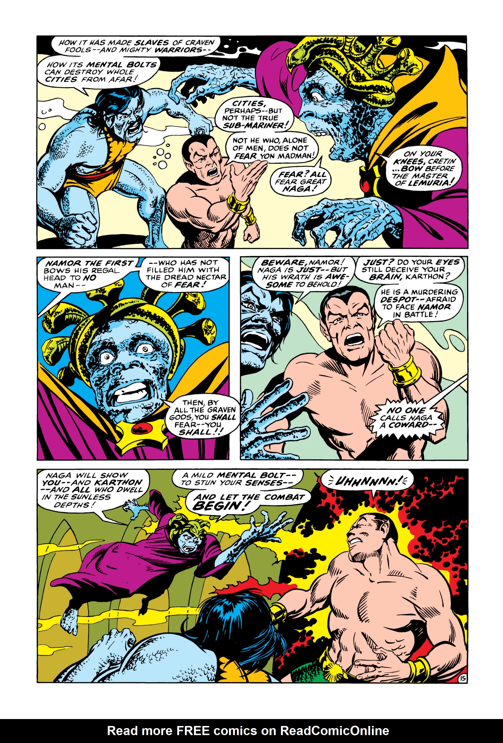 Read online Marvel Masterworks: The Sub-Mariner comic -  Issue # TPB 3 (Part 3) - 34