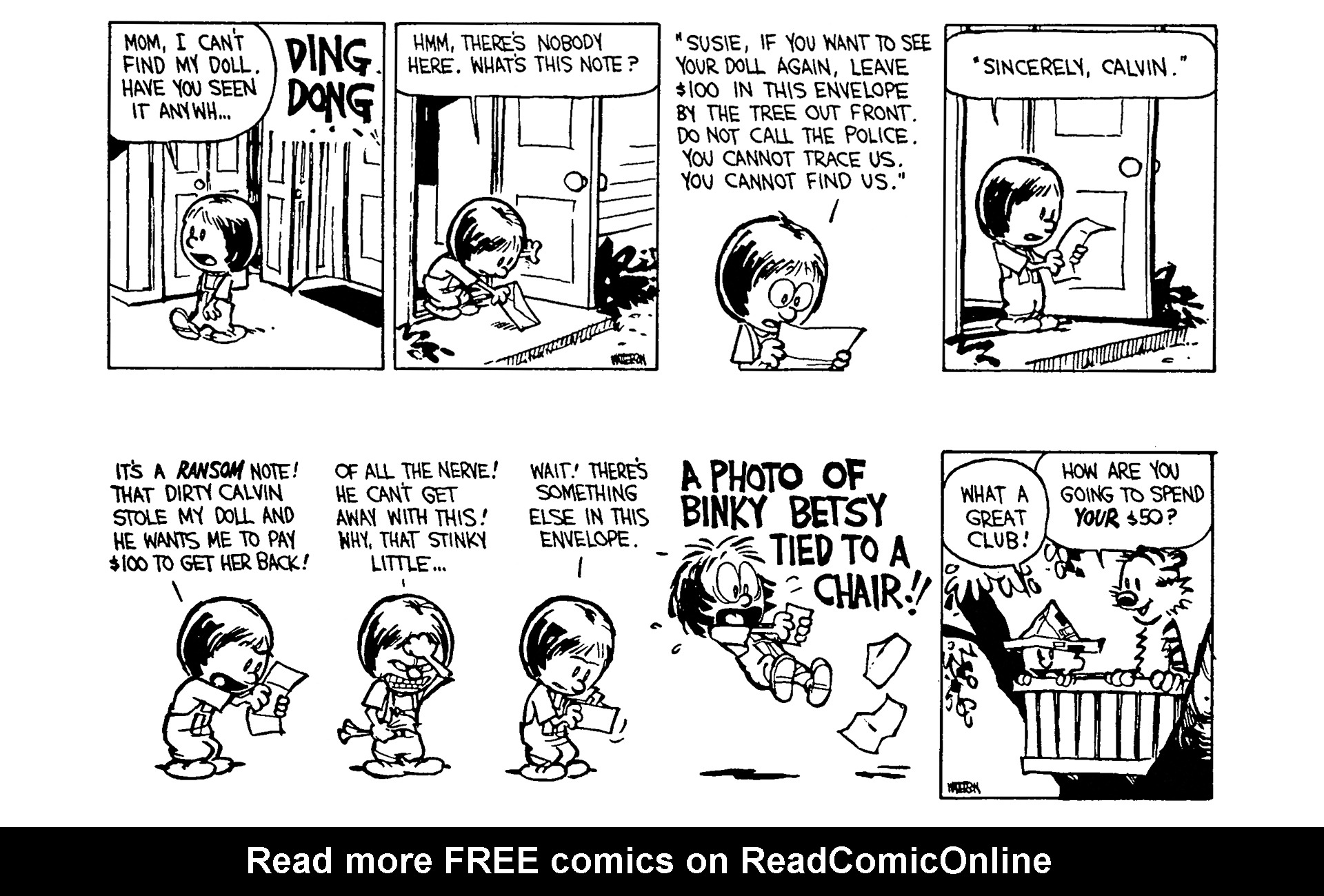 Read online Calvin and Hobbes comic -  Issue #7 - 40