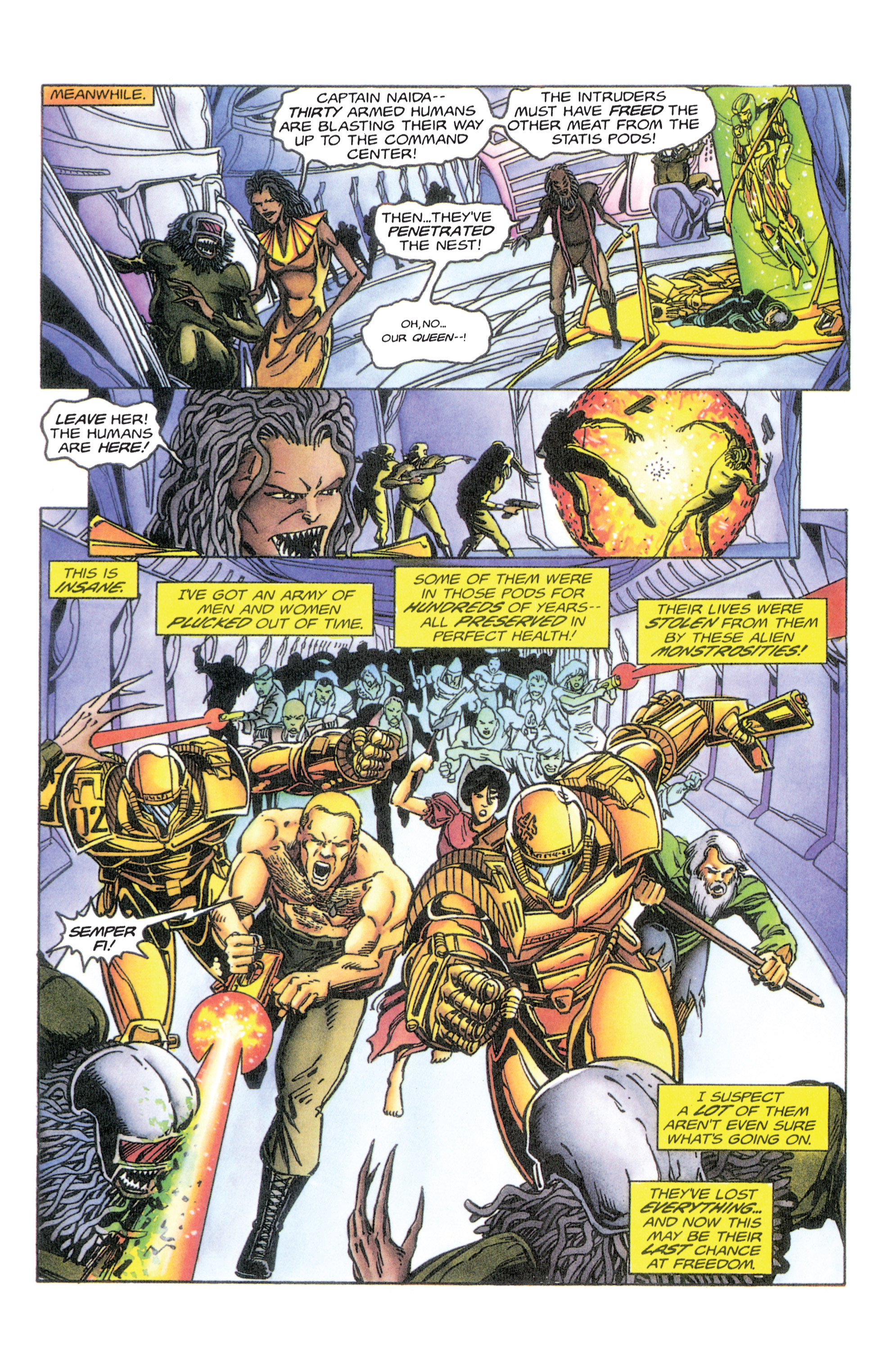 Read online Armorines comic -  Issue #7 - 16