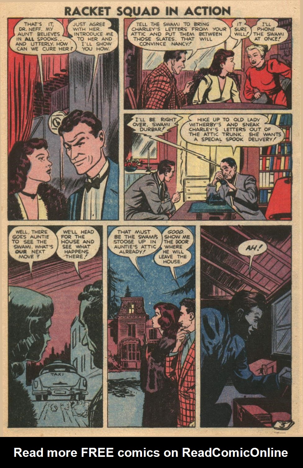 Read online Racket Squad in Action comic -  Issue #5 - 5