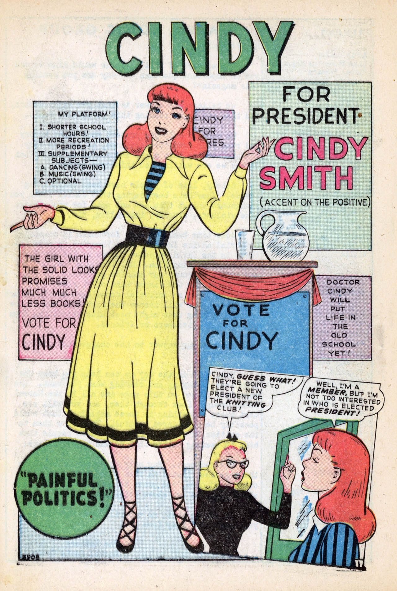 Read online Patsy Walker comic -  Issue #20 - 20