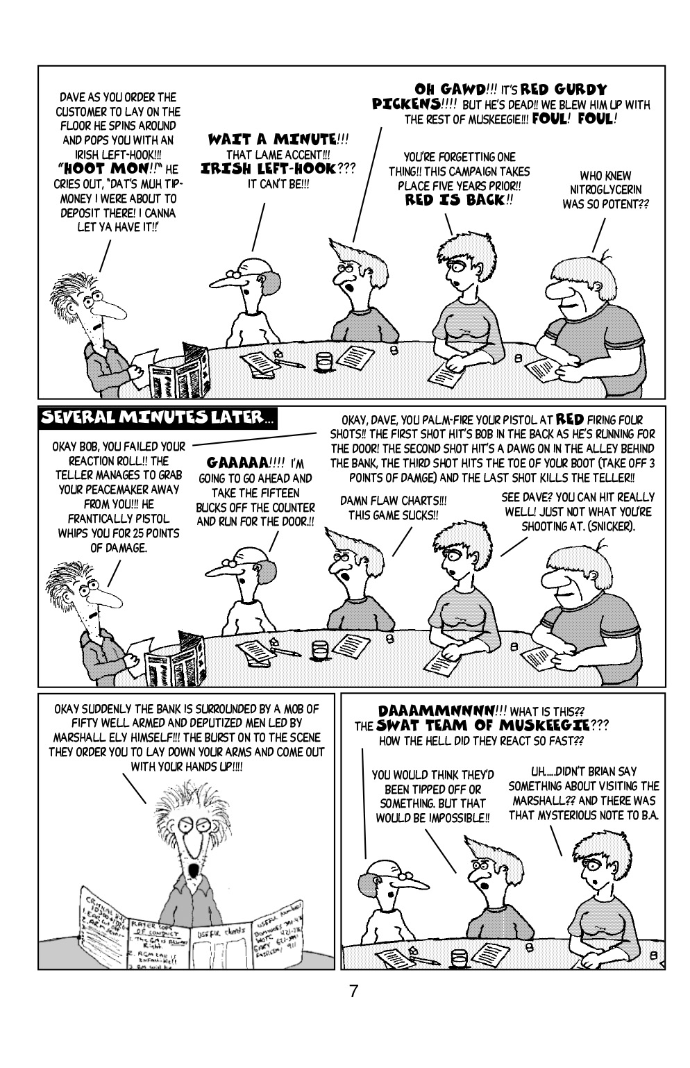 Read online Knights of the Dinner Table comic -  Issue #9 - 9